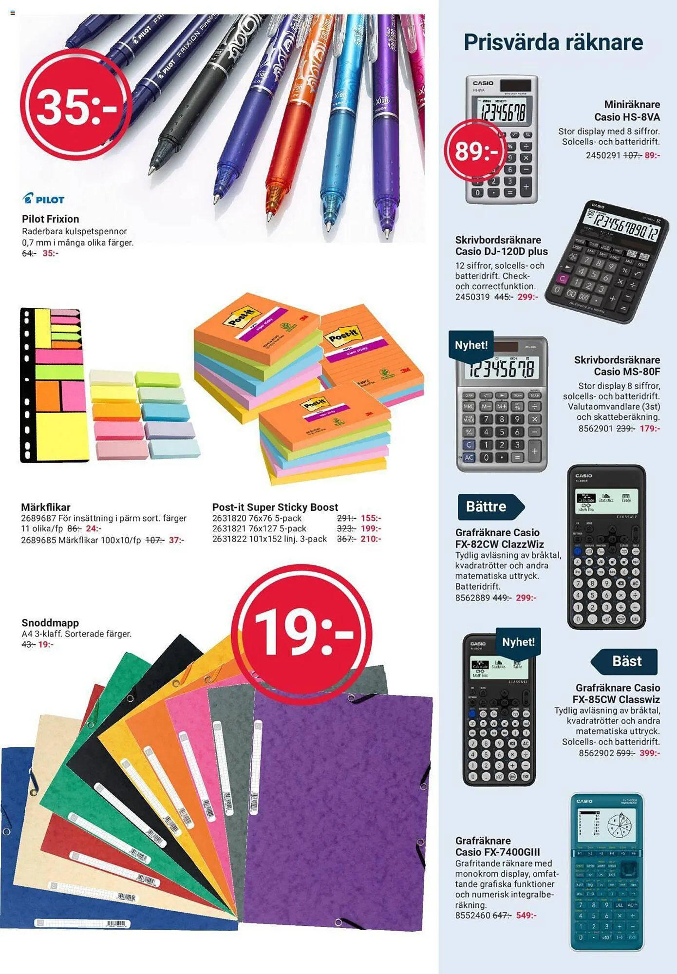 Office Depot reklamblad från 1 augusti till 31 augusti 2023 - Reklamblad sidor 3