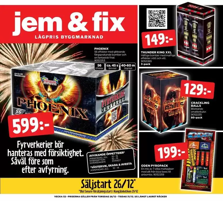 Jem&Fix reklamblad - 1