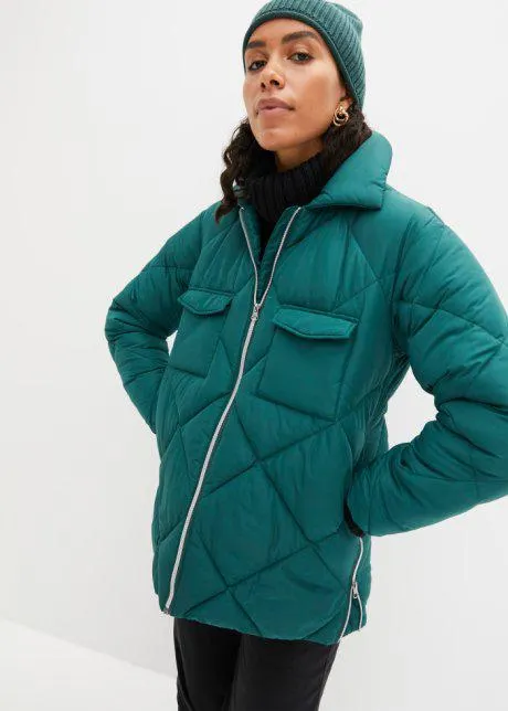 Giacca-camicia trapuntata