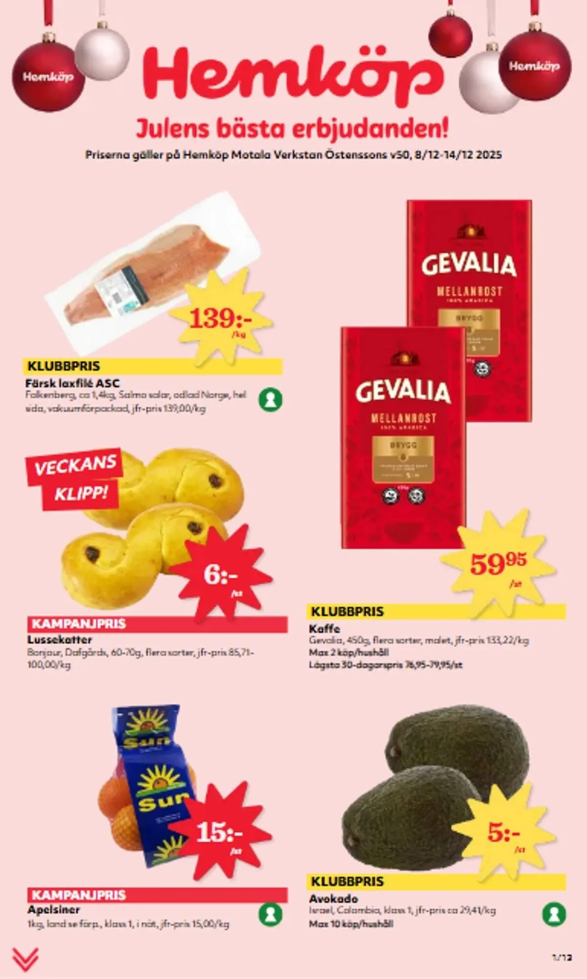 Östenssons reklamblad - 1