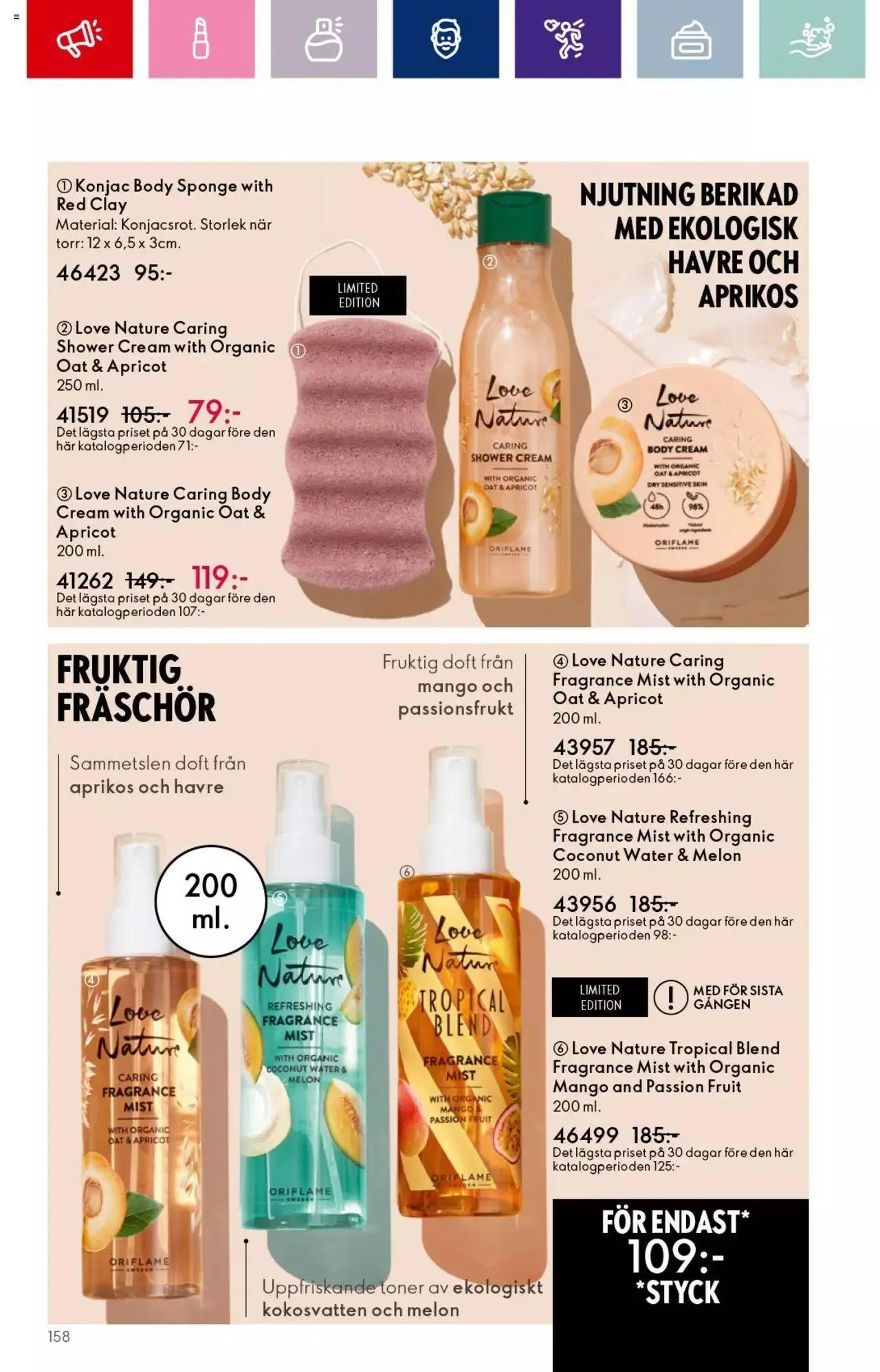 Oriflame - Katalog 14/2023 från 13 september till 3 oktober 2023 - Reklamblad sidor 158