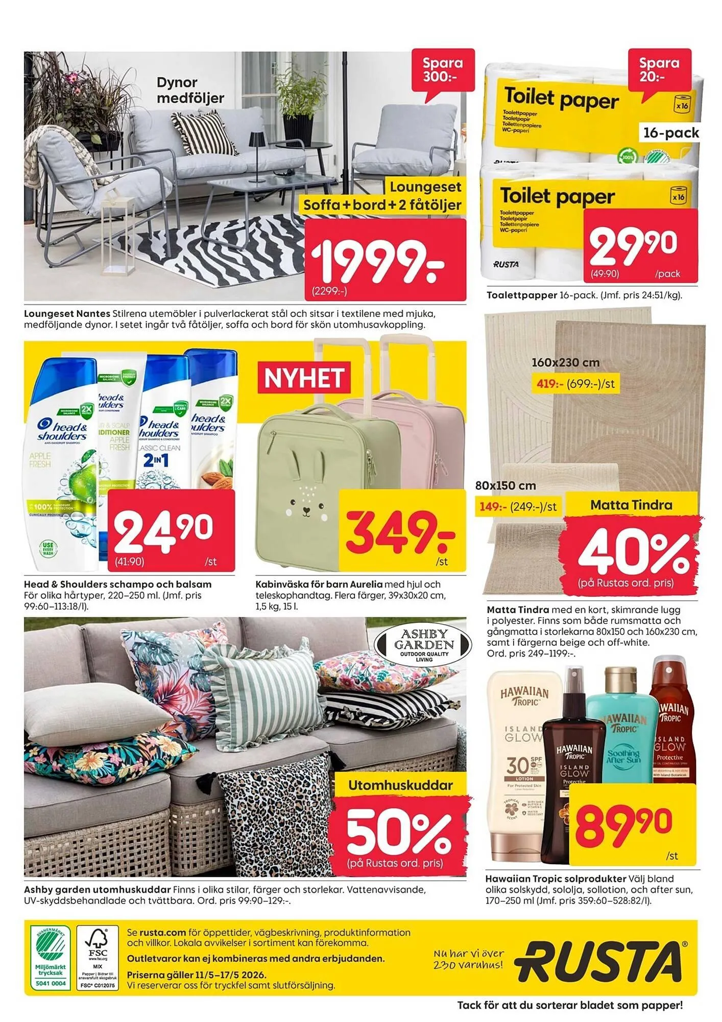 Rusta reklamblad från 11 maj till 17 maj 2026 - Reklamblad sidor 24