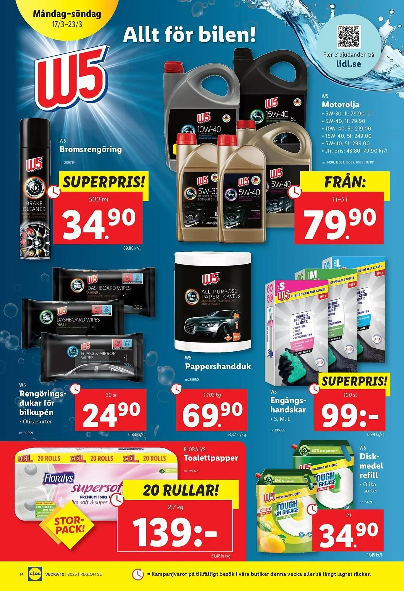 Lidl reklamblad från 17 mars till 23 mars 2025 - Reklamblad sidor 15