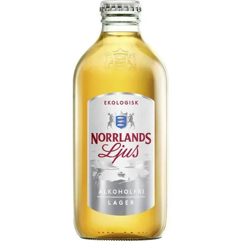 Norrlands Ljus Lager 0,5% Alkfri Glas
