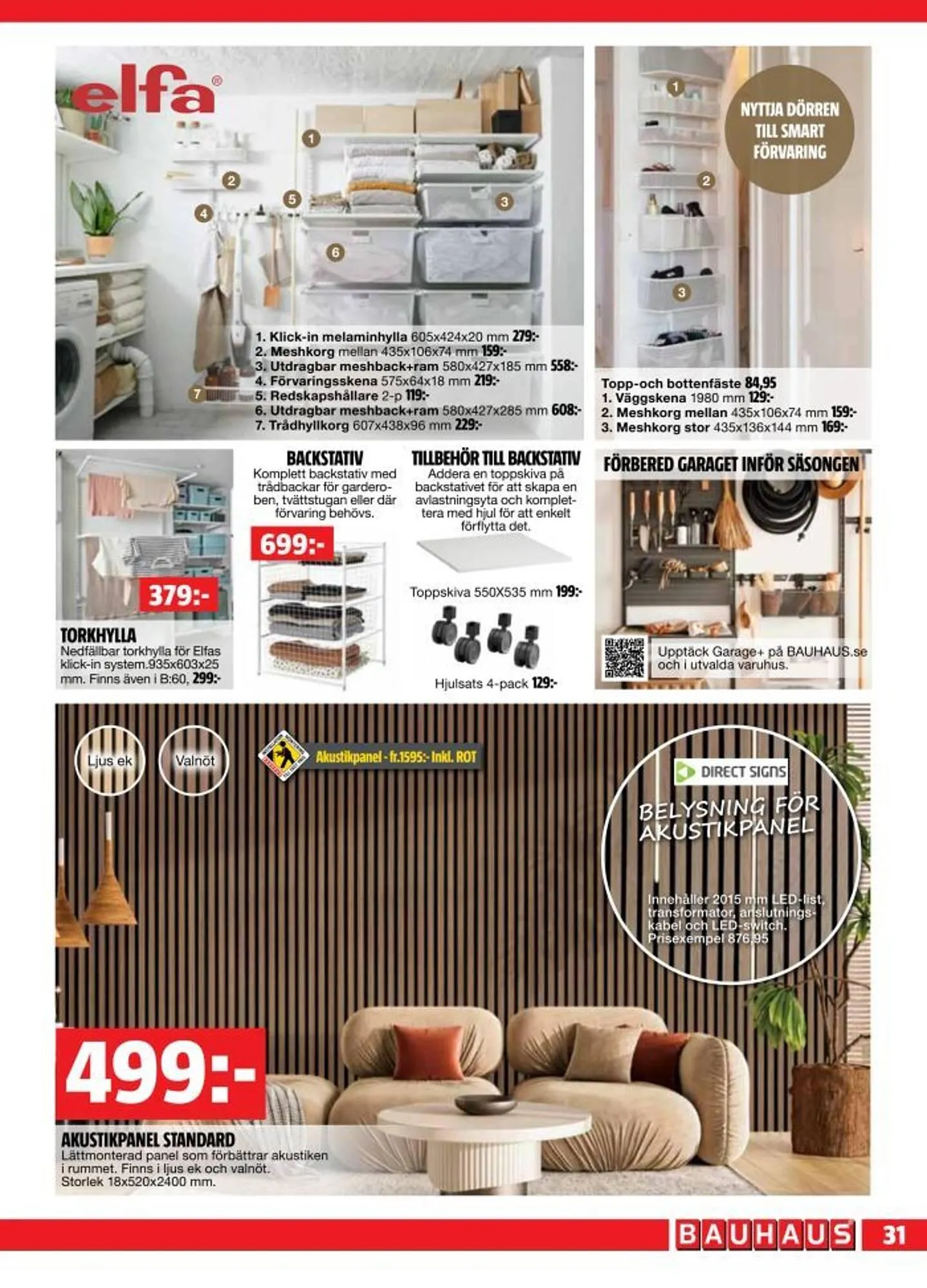 Bauhaus reklamblad från 28 april till 11 maj 2025 - Reklamblad sidor 31