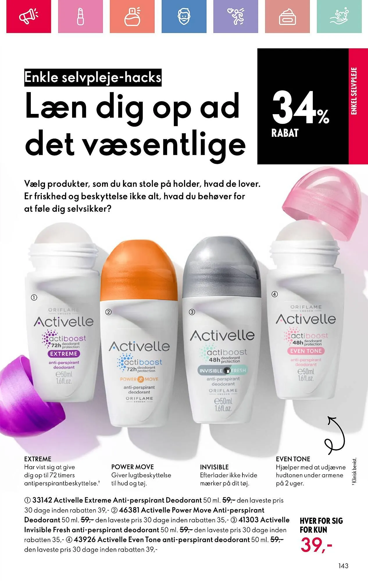 Oriflame reklamblad från 30 mars till 19 april 2025 - Reklamblad sidor 143