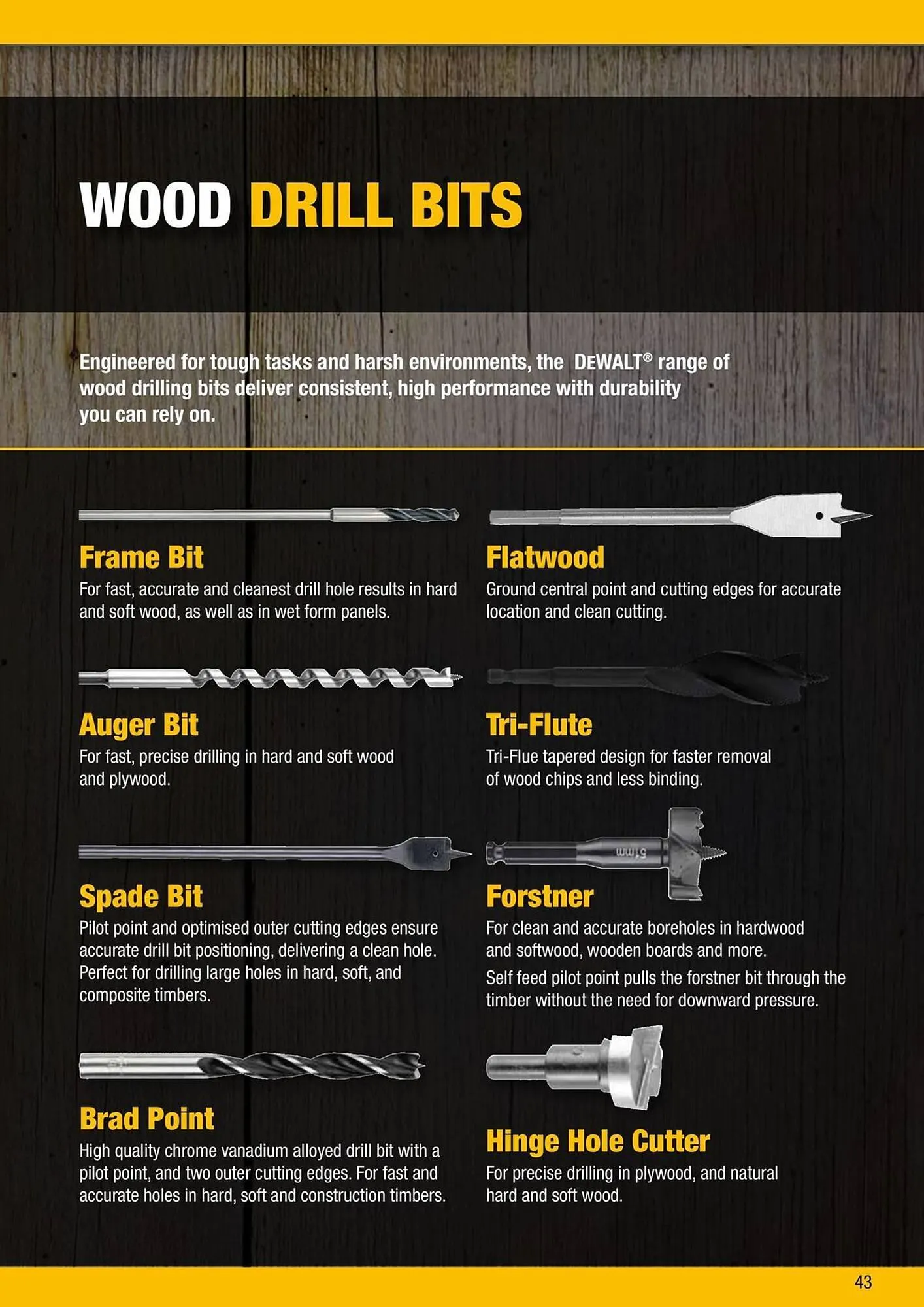 Dewalt reklamblad från 9 oktober till 18 oktober 2025 - Reklamblad sidor 43