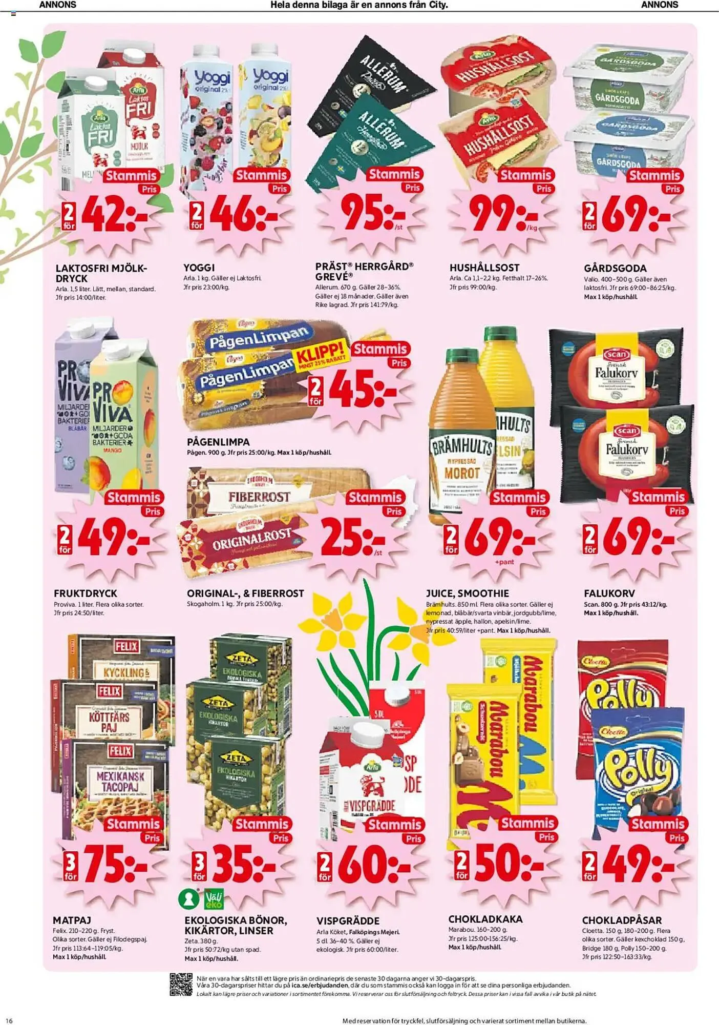 ICA Kvantum reklamblad från 7 april till 13 april 2025 - Reklamblad sidor 16
