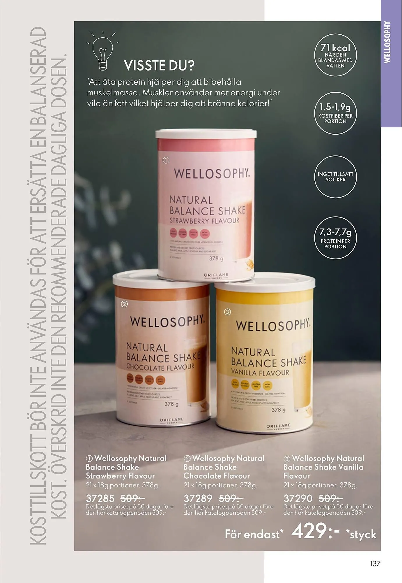 Oriflame reklamblad från 18 februari till 10 mars 2026 - Reklamblad sidor 137