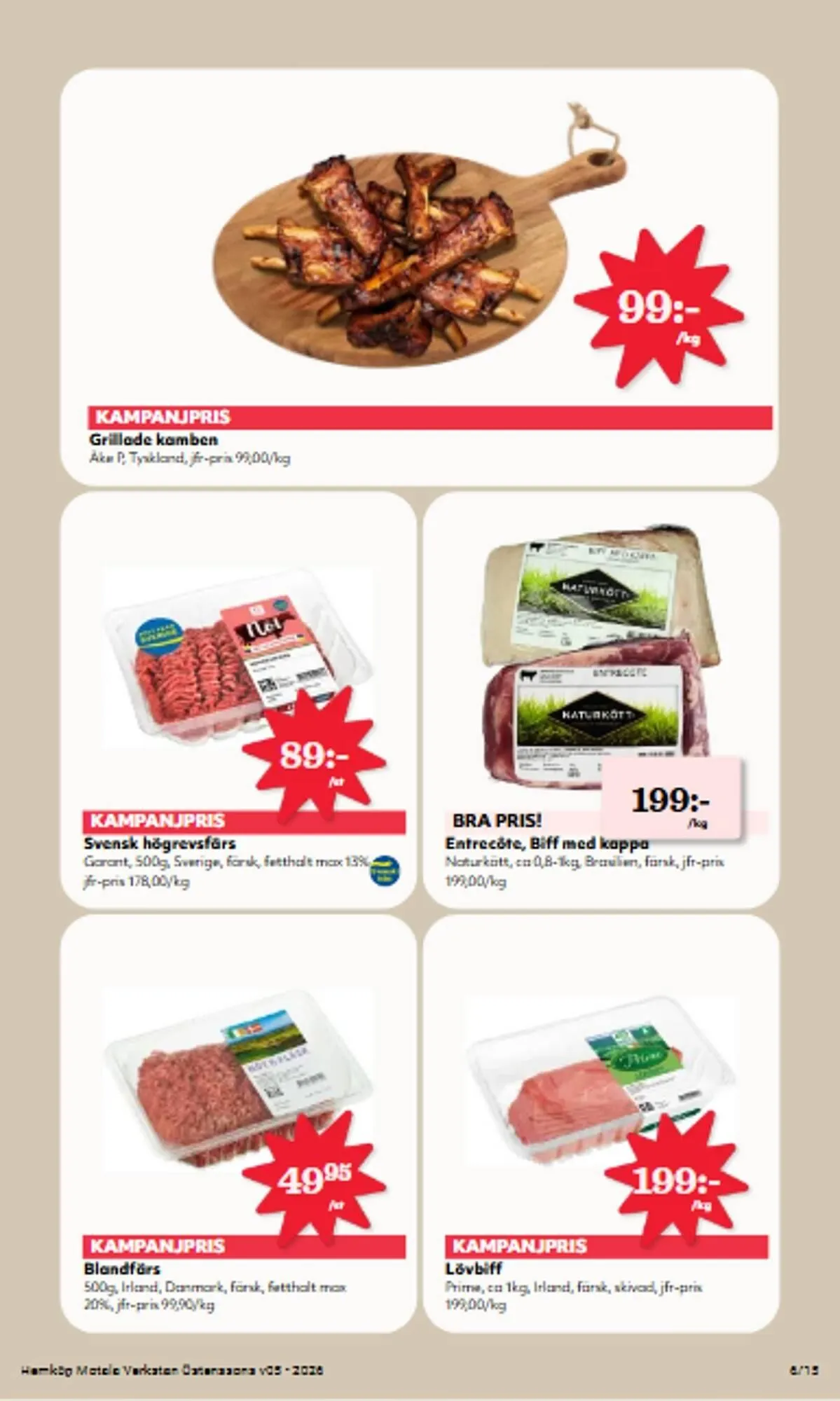 Östenssons reklamblad från 26 januari till 1 februari 2026 - Reklamblad sidor 6