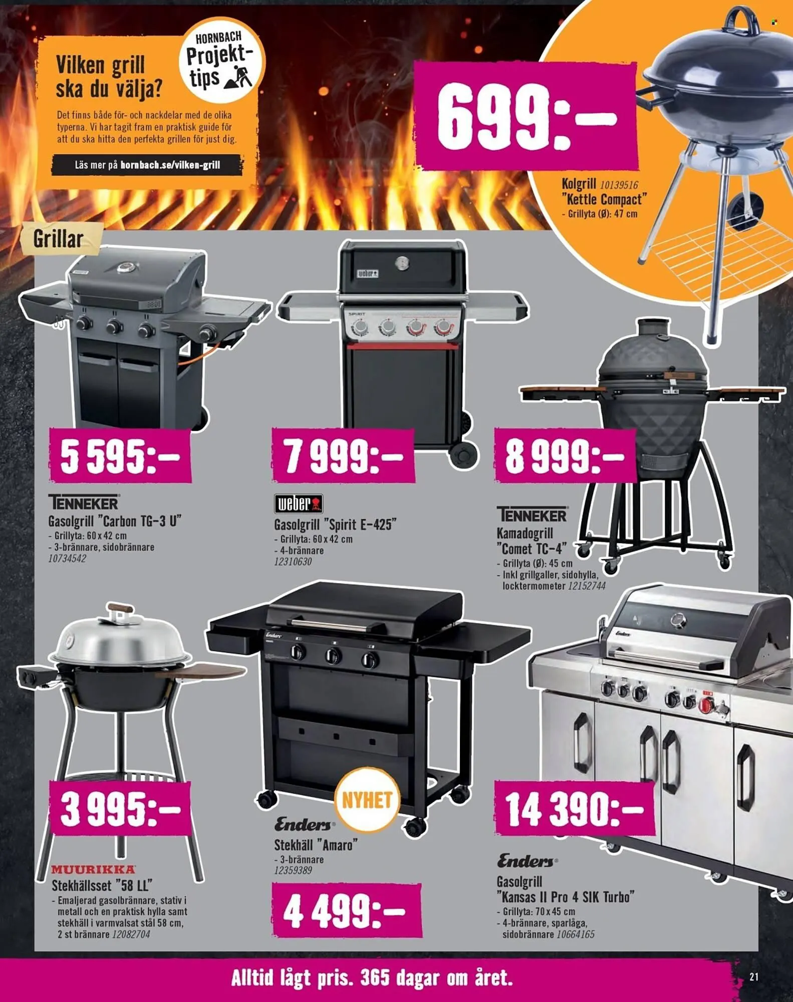 Hornbach reklamblad från 13 april till 11 maj 2025 - Reklamblad sidor 21