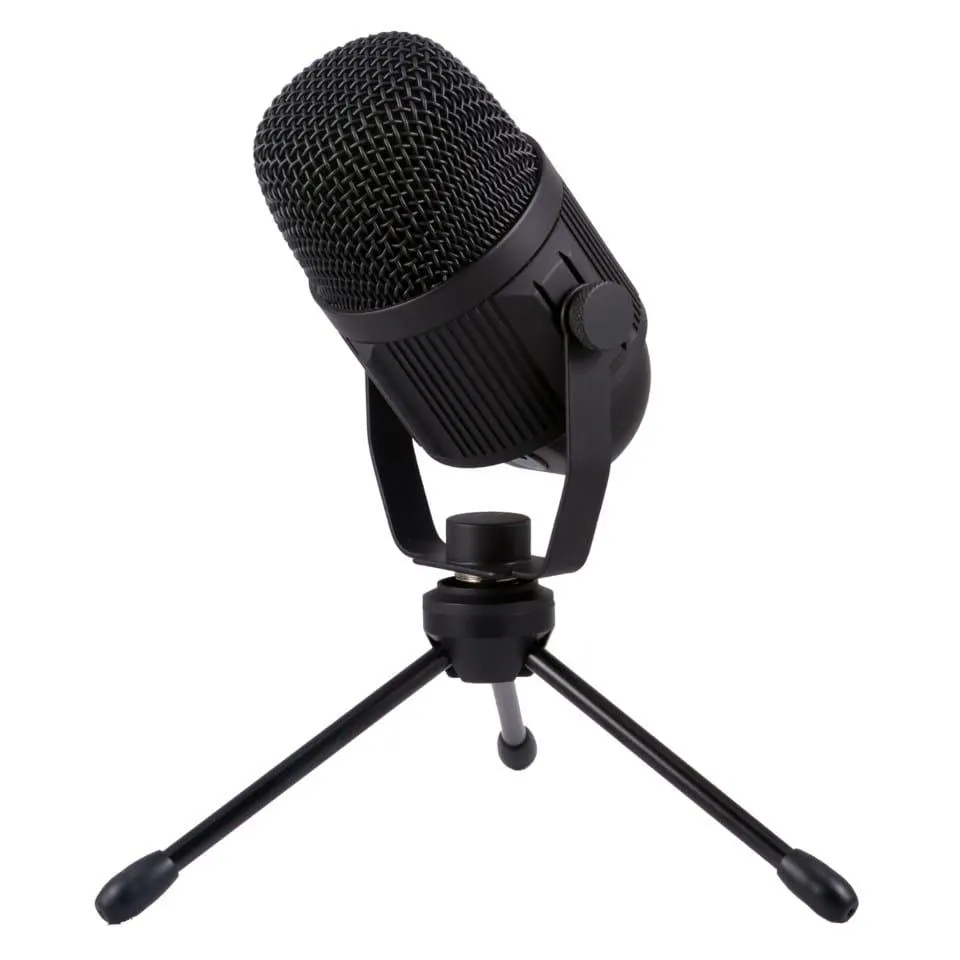Plexgear Studiomikrofon AU1000 med bordsstativ