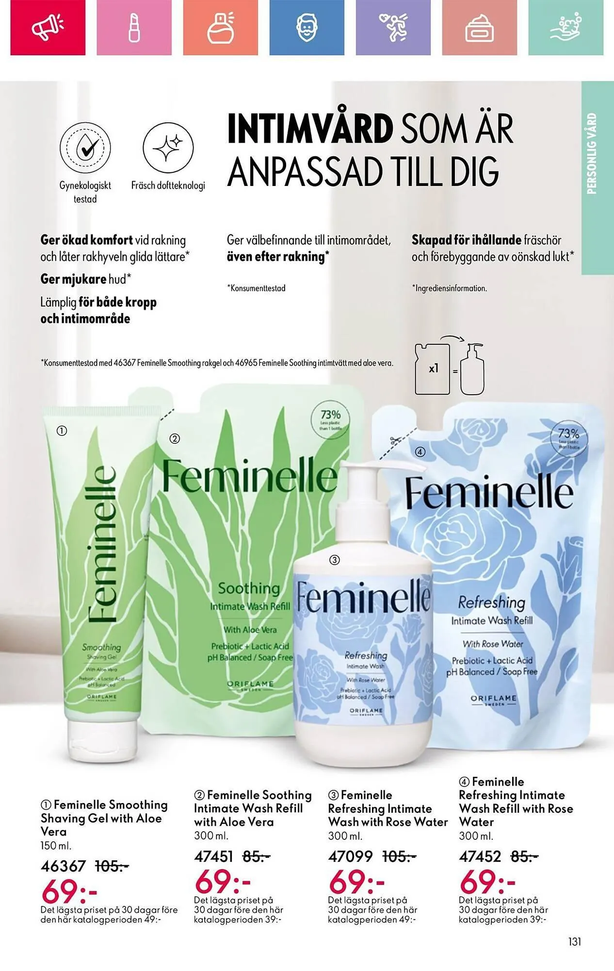Oriflame reklamblad från 24 augusti till 13 september 2025 - Reklamblad sidor 131