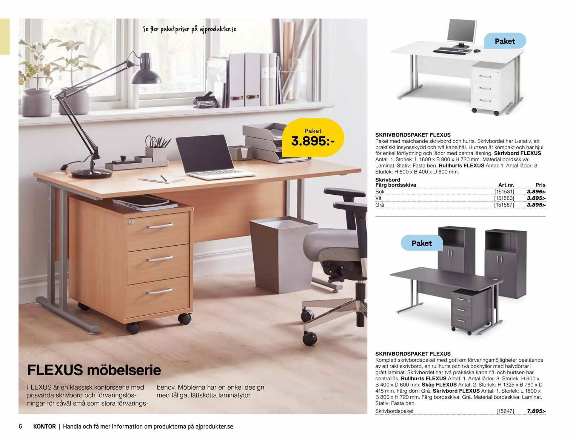AJ Produkter reklamblad från 8 oktober till 4 december 2023 - Reklamblad sidor 6