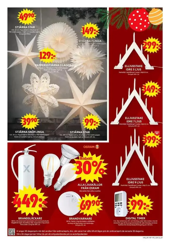 Fantastiska rabatter på utvalda produkter från 23 november till 7 december 2024 - Reklamblad sidor 6