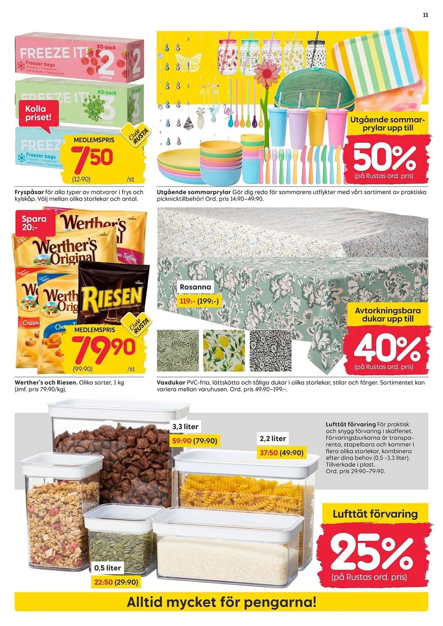 Rusta reklamblad från 16 juni till 22 juni 2025 - Reklamblad sidor 11