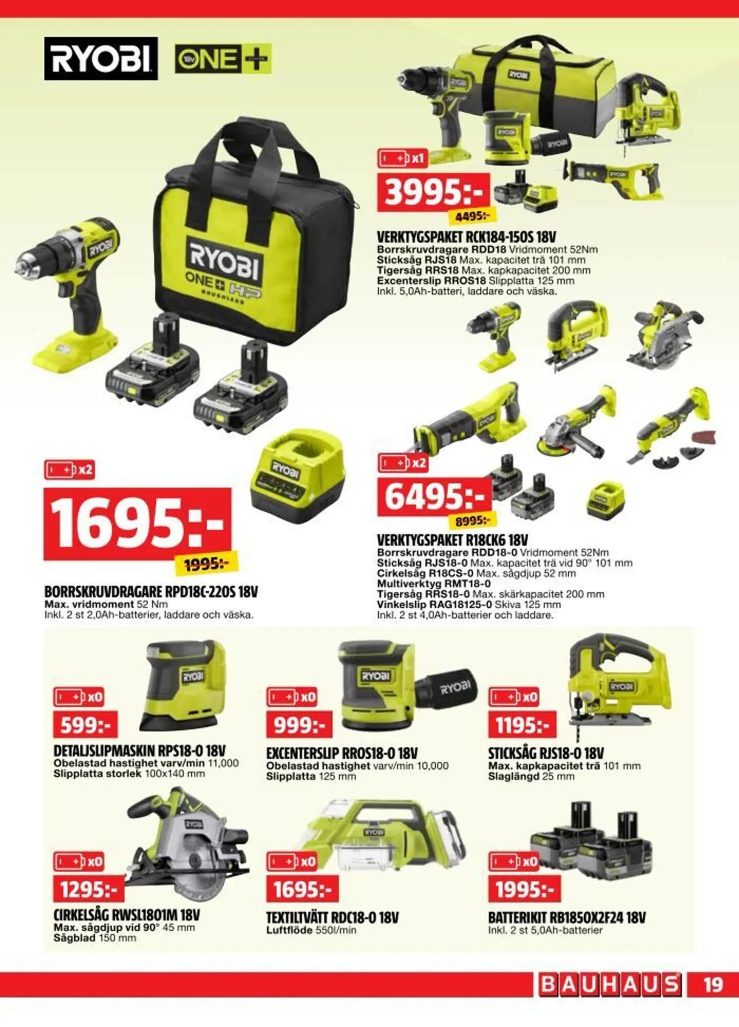 Bauhaus reklamblad från 28 april till 11 maj 2025 - Reklamblad sidor 19