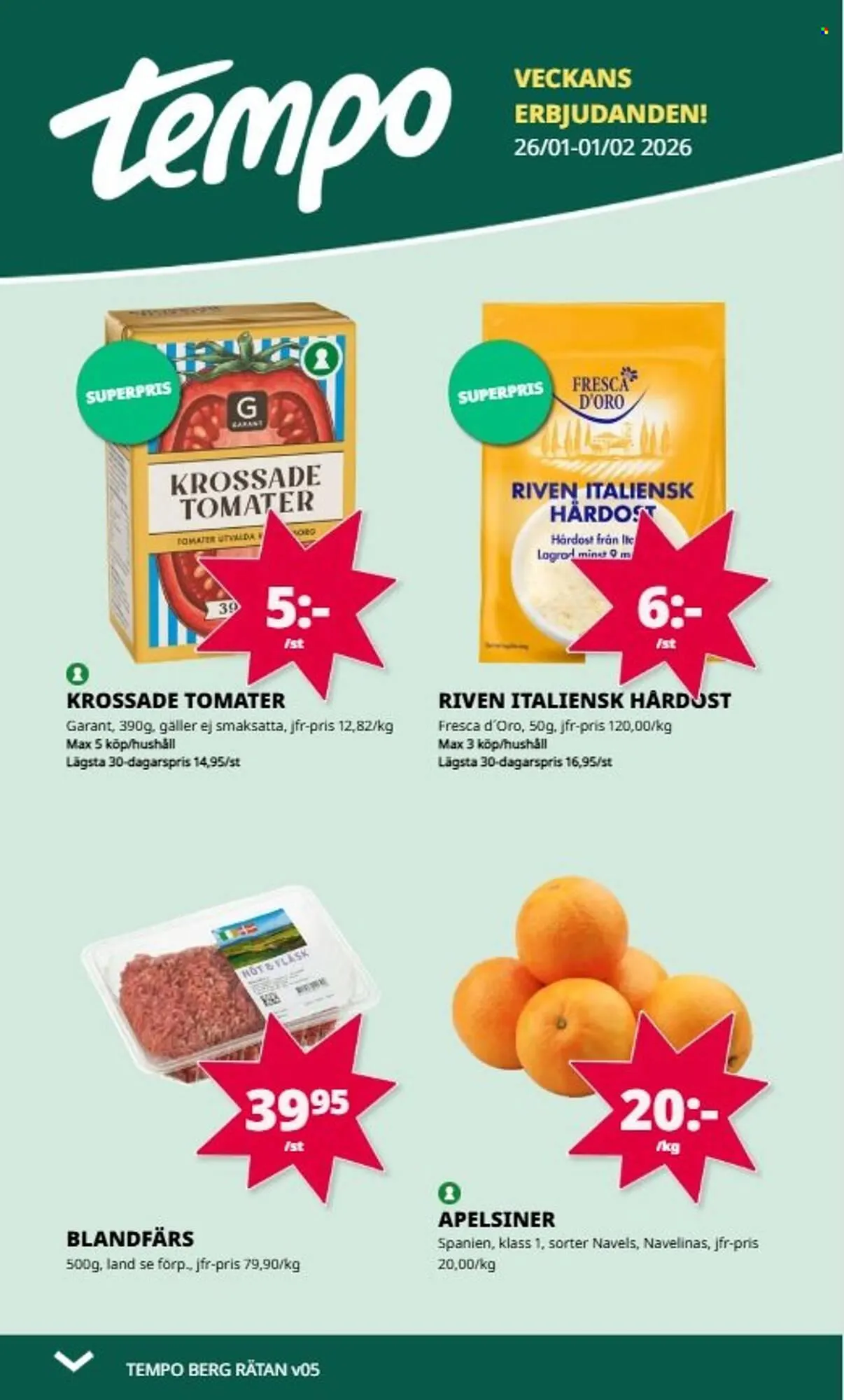 Tempo reklamblad - 1