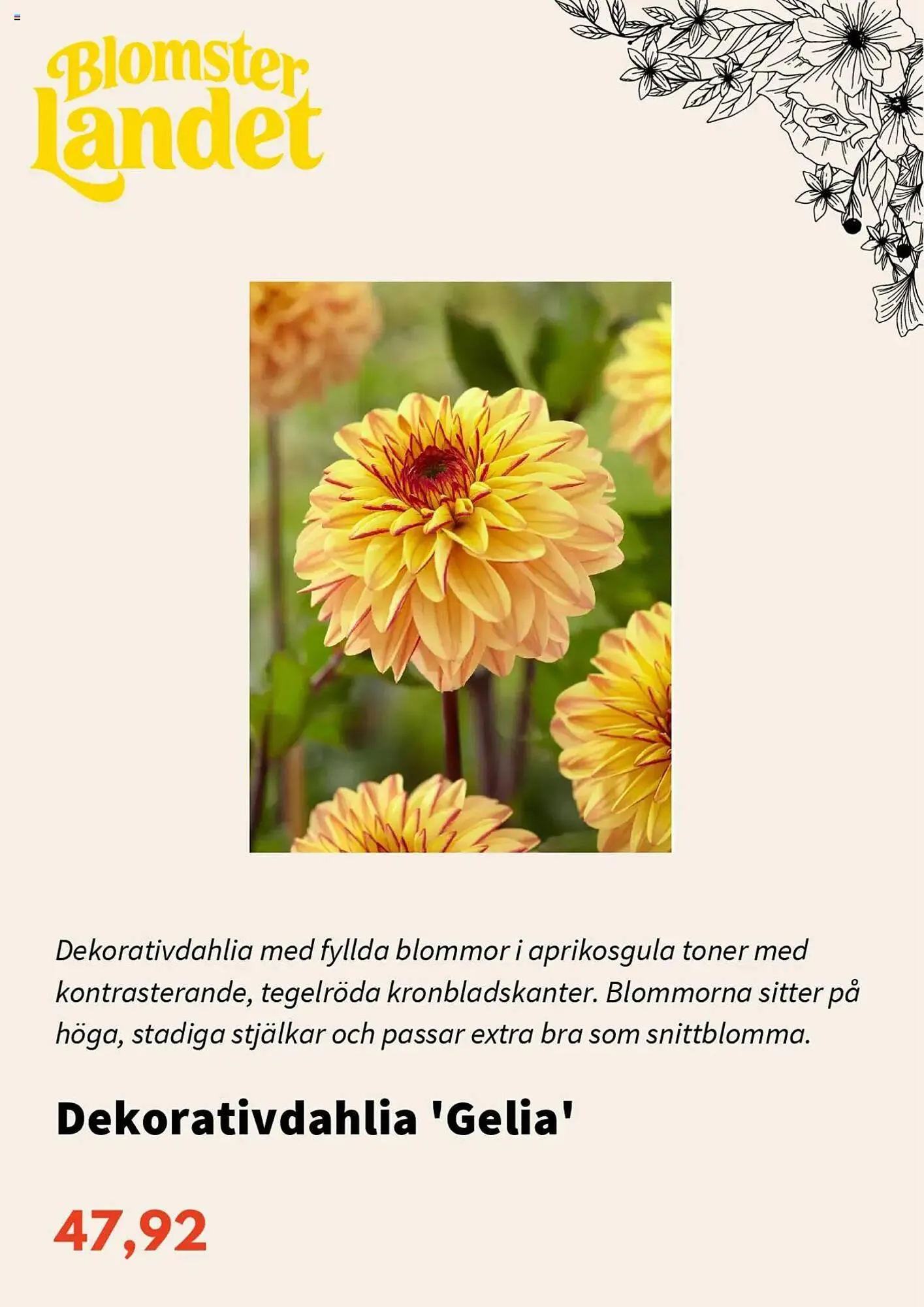 Blomsterlandet reklamblad från 1 mars till 31 mars 2025 - Reklamblad sidor 7
