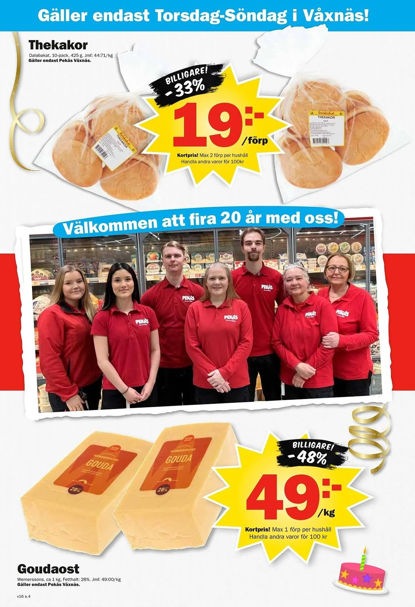 Pekås reklamblad från 13 april till 19 april 2026 - Reklamblad sidor 4