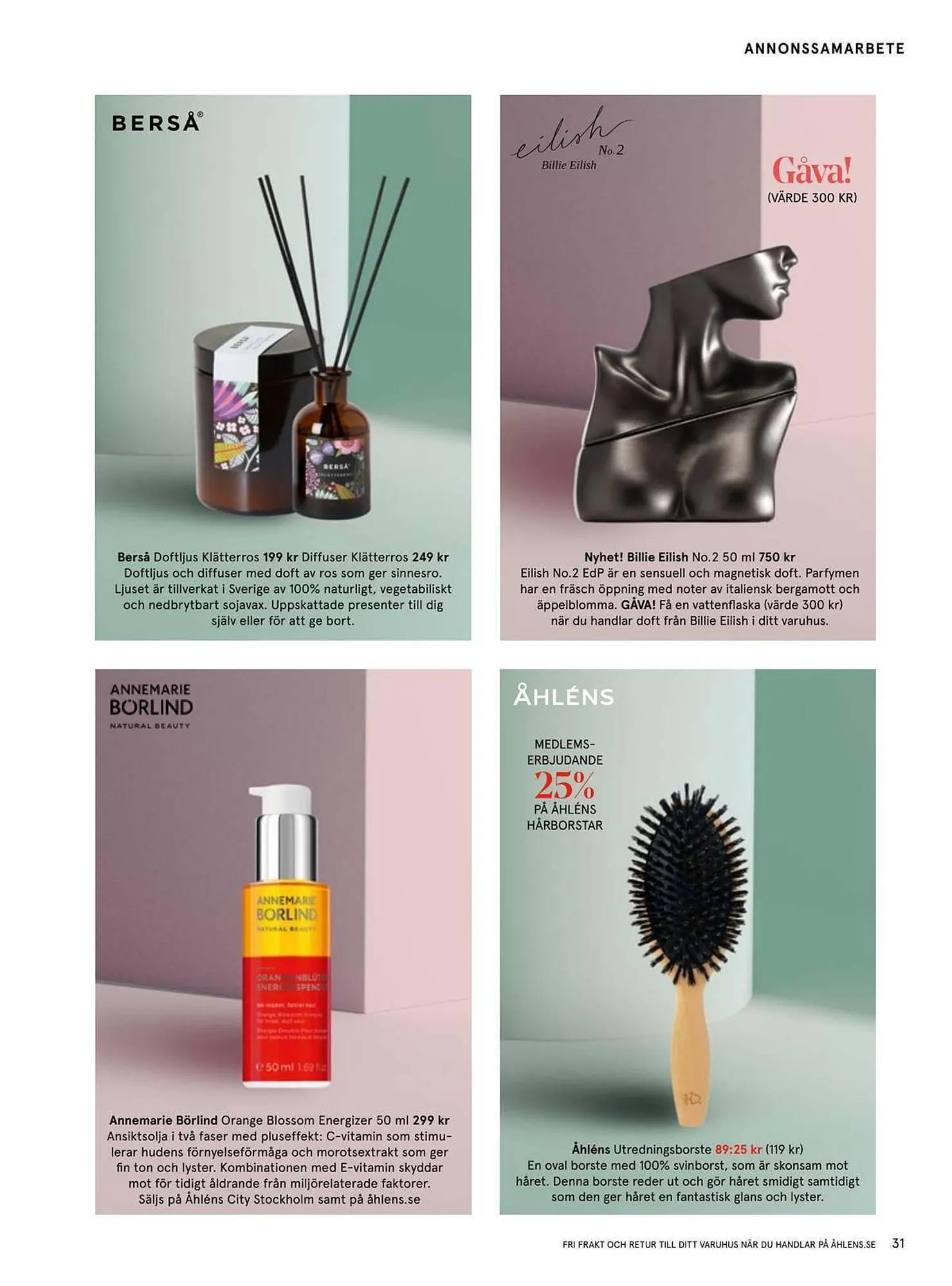 Åhléns reklamblad från 25 oktober till 14 november 2023 - Reklamblad sidor 31