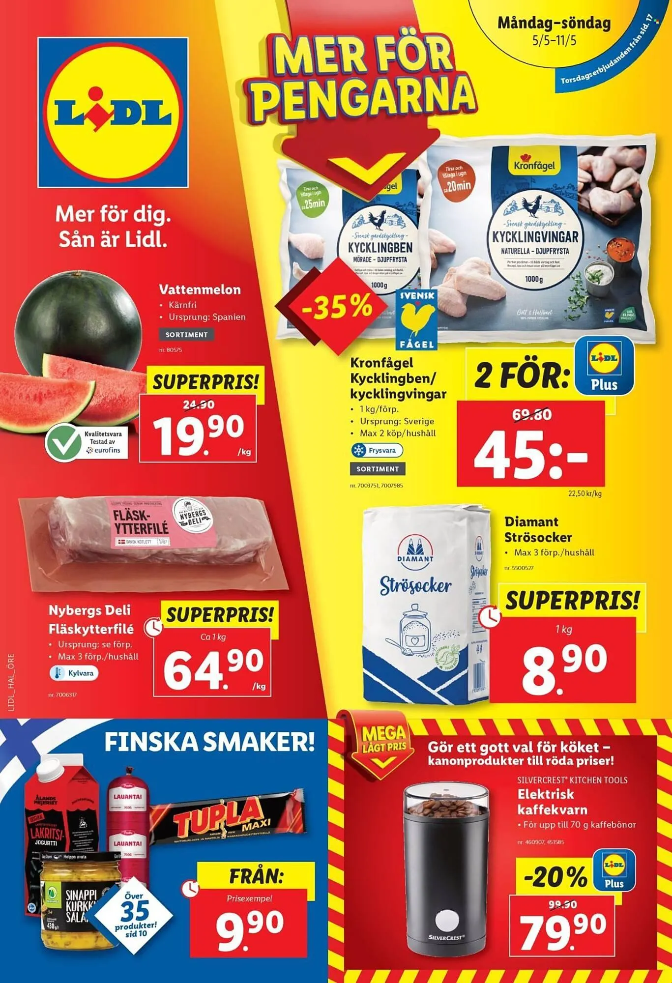 Lidl reklamblad från 5 maj till 11 maj 2025 - Reklamblad sidor 1