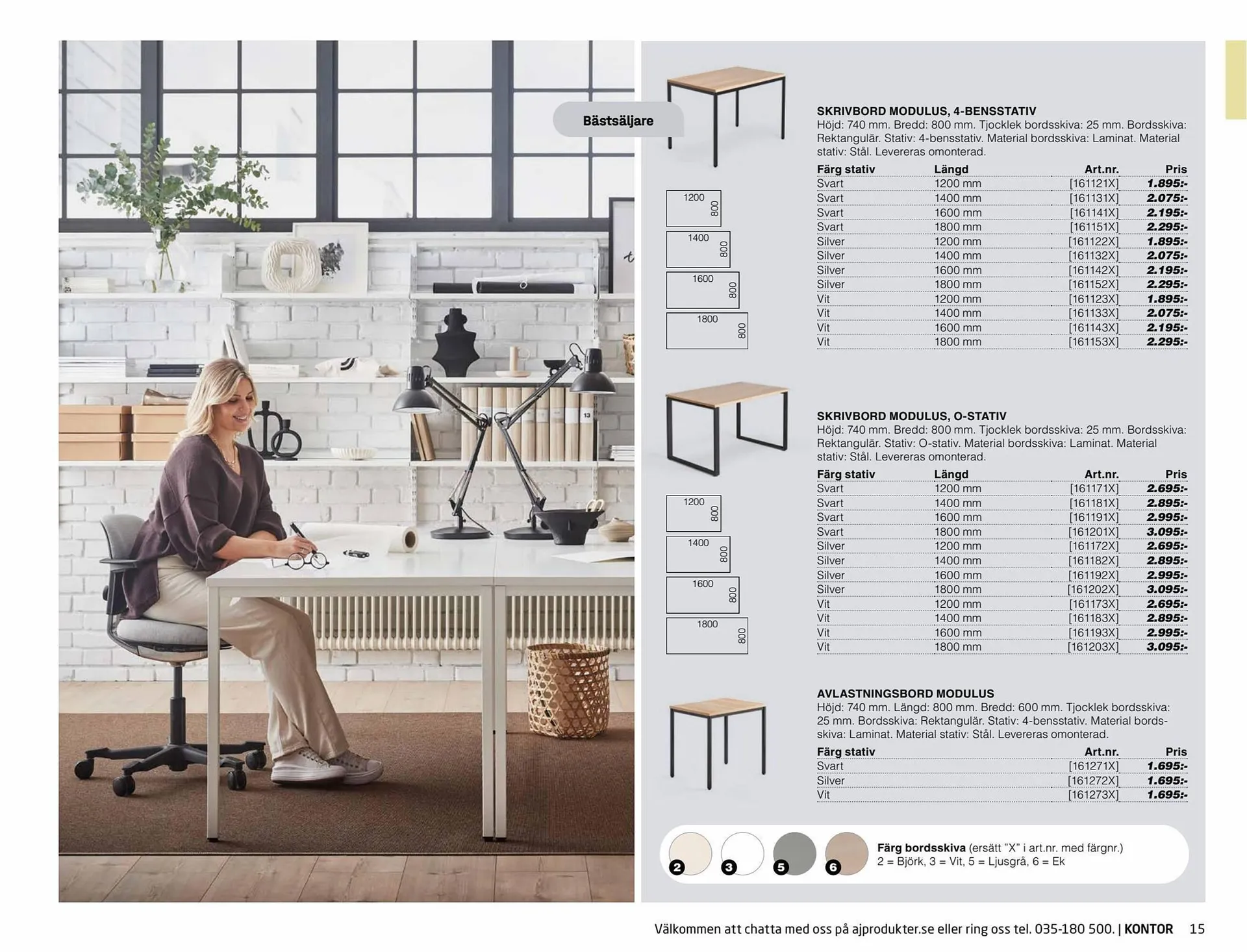 AJ Produkter reklamblad från 8 oktober till 4 december 2023 - Reklamblad sidor 15
