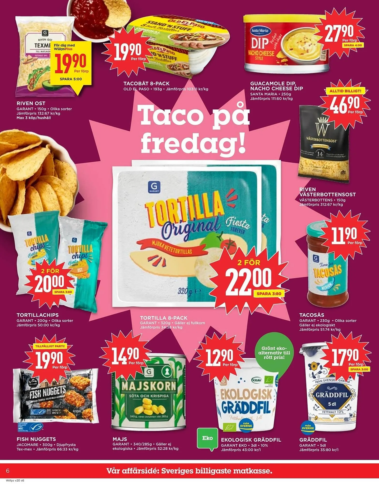 Willys reklamblad från 12 maj till 18 maj 2025 - Reklamblad sidor 6