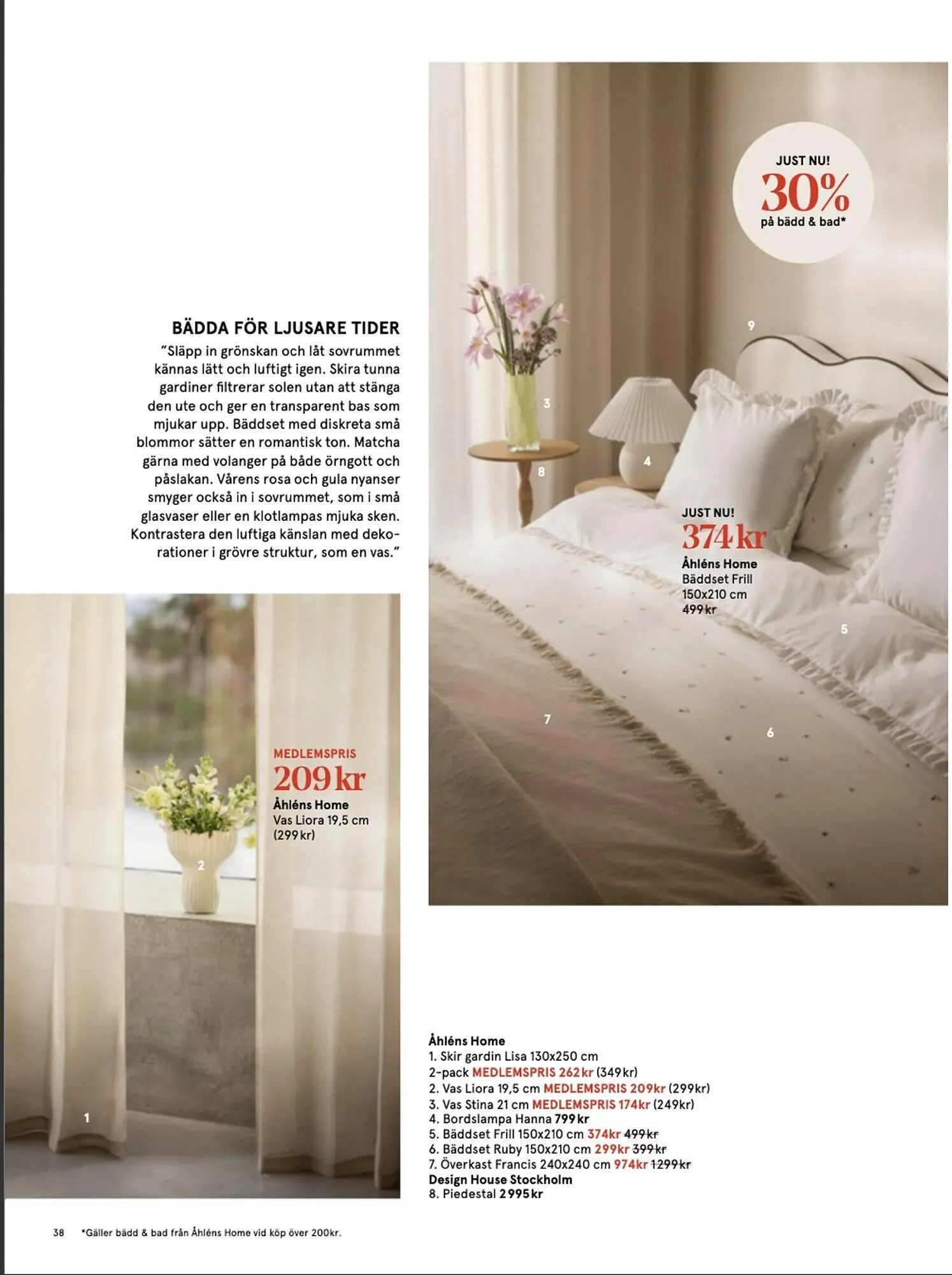 Åhléns reklamblad från 11 mars till 31 mars 2026 - Reklamblad sidor 38