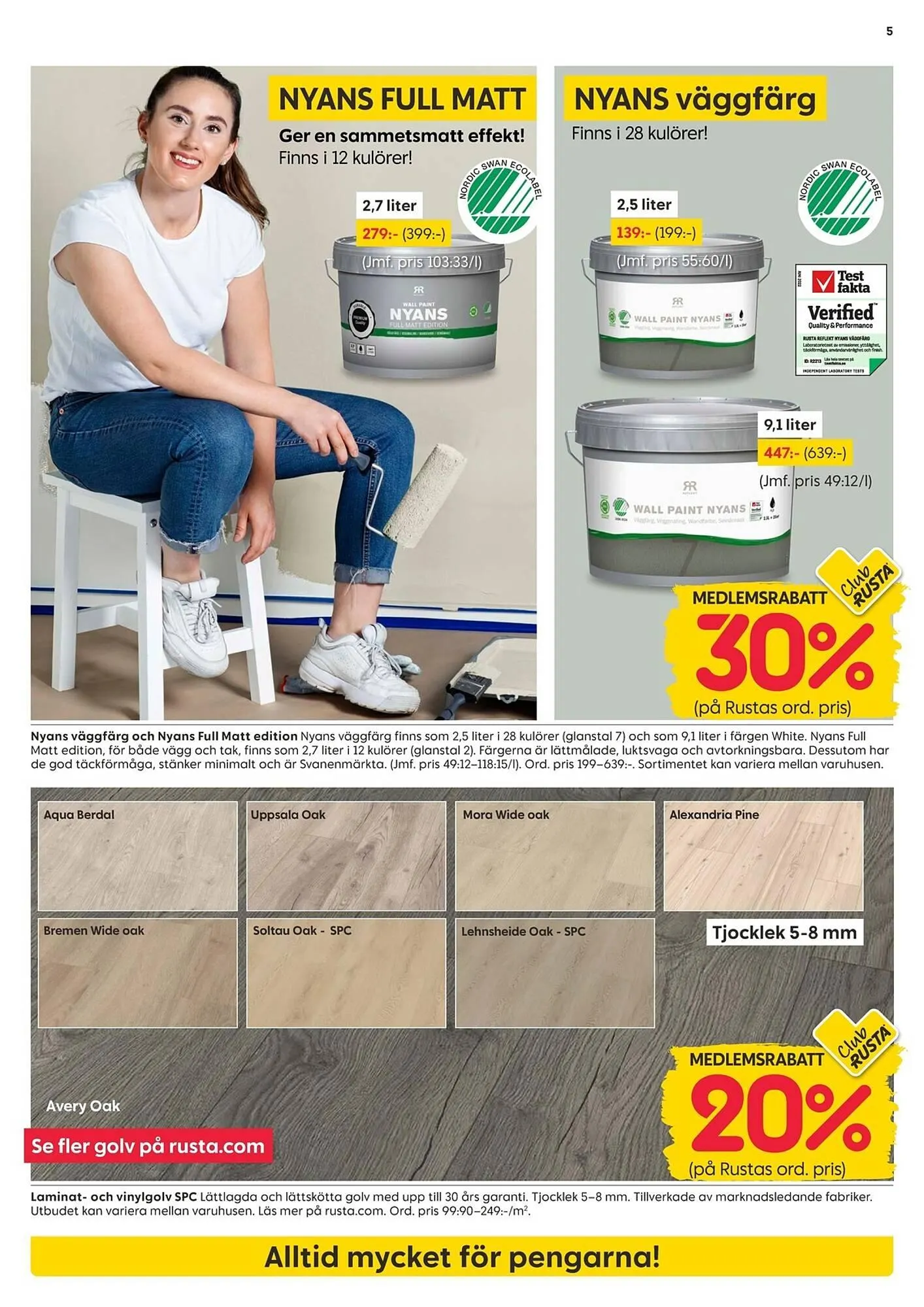 Rusta reklamblad från 2 mars till 8 mars 2026 - Reklamblad sidor 5
