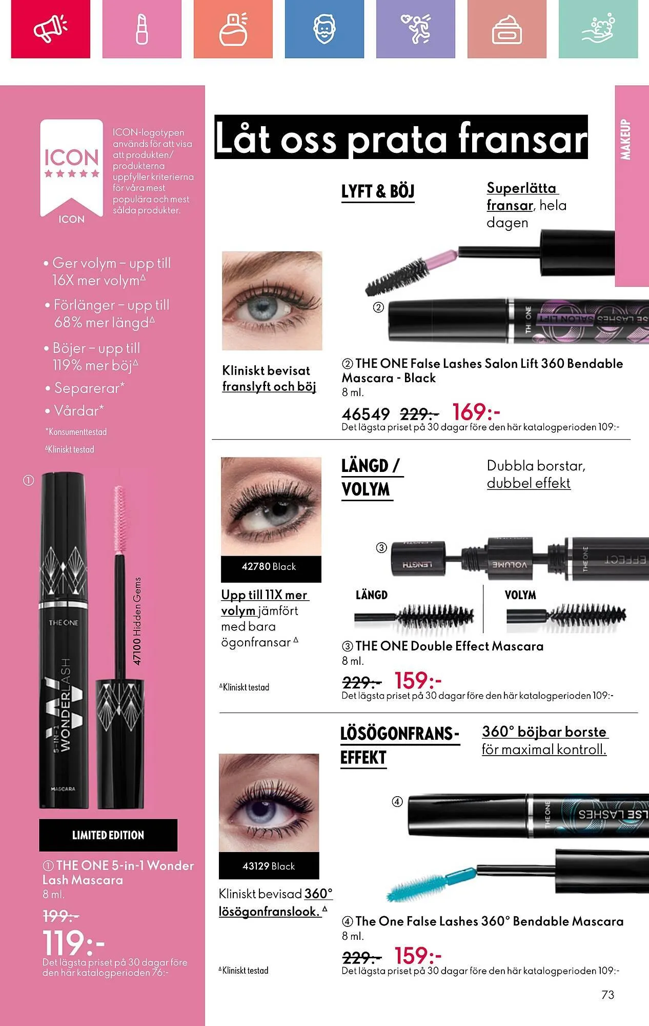Oriflame reklamblad från 26 januari till 15 februari 2025 - Reklamblad sidor 73