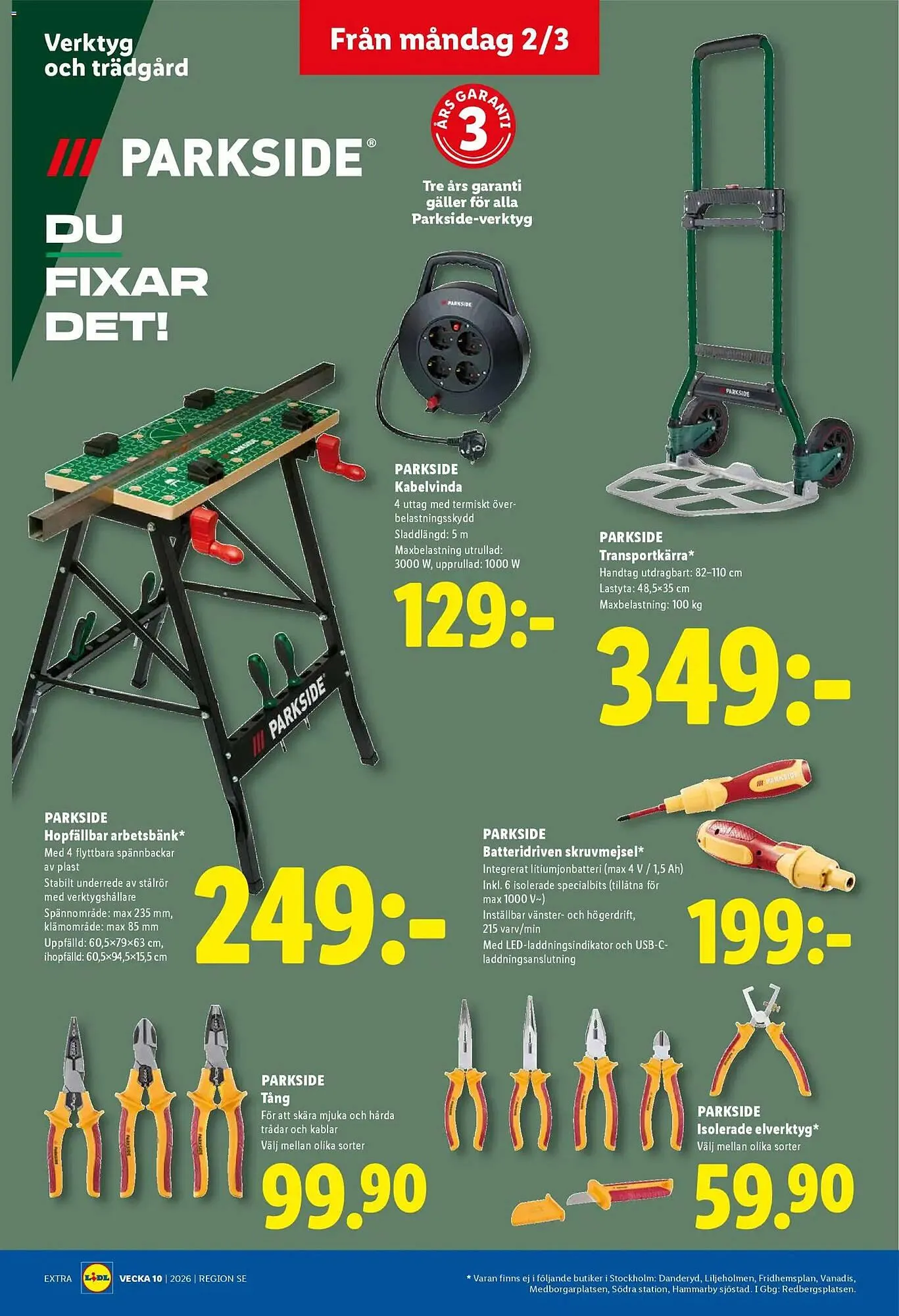 Lidl reklamblad från 2 mars till 8 mars 2026 - Reklamblad sidor 18
