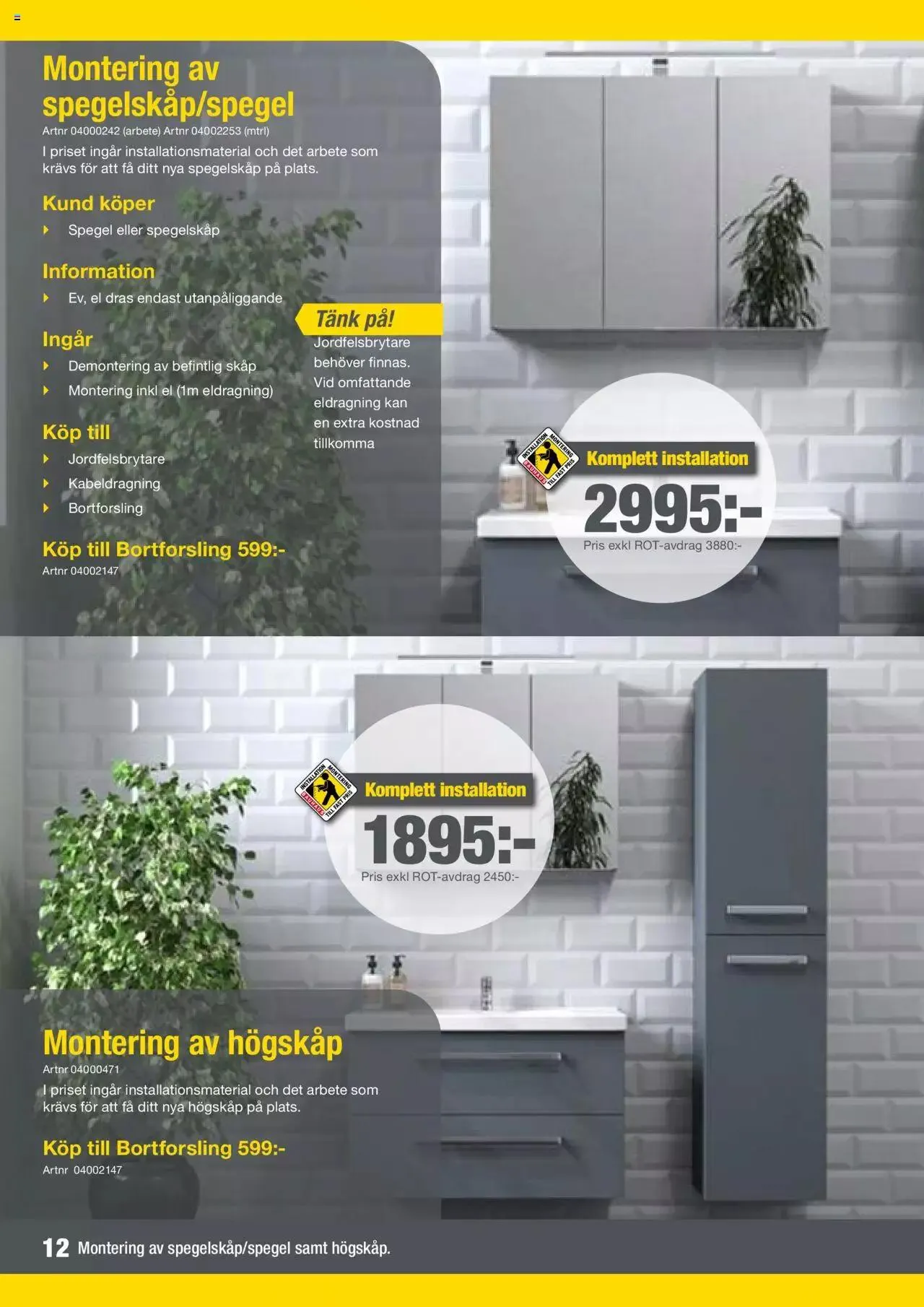 Bauhaus - Montageservice från 19 mars till 31 december 2023 - Reklamblad sidor 11