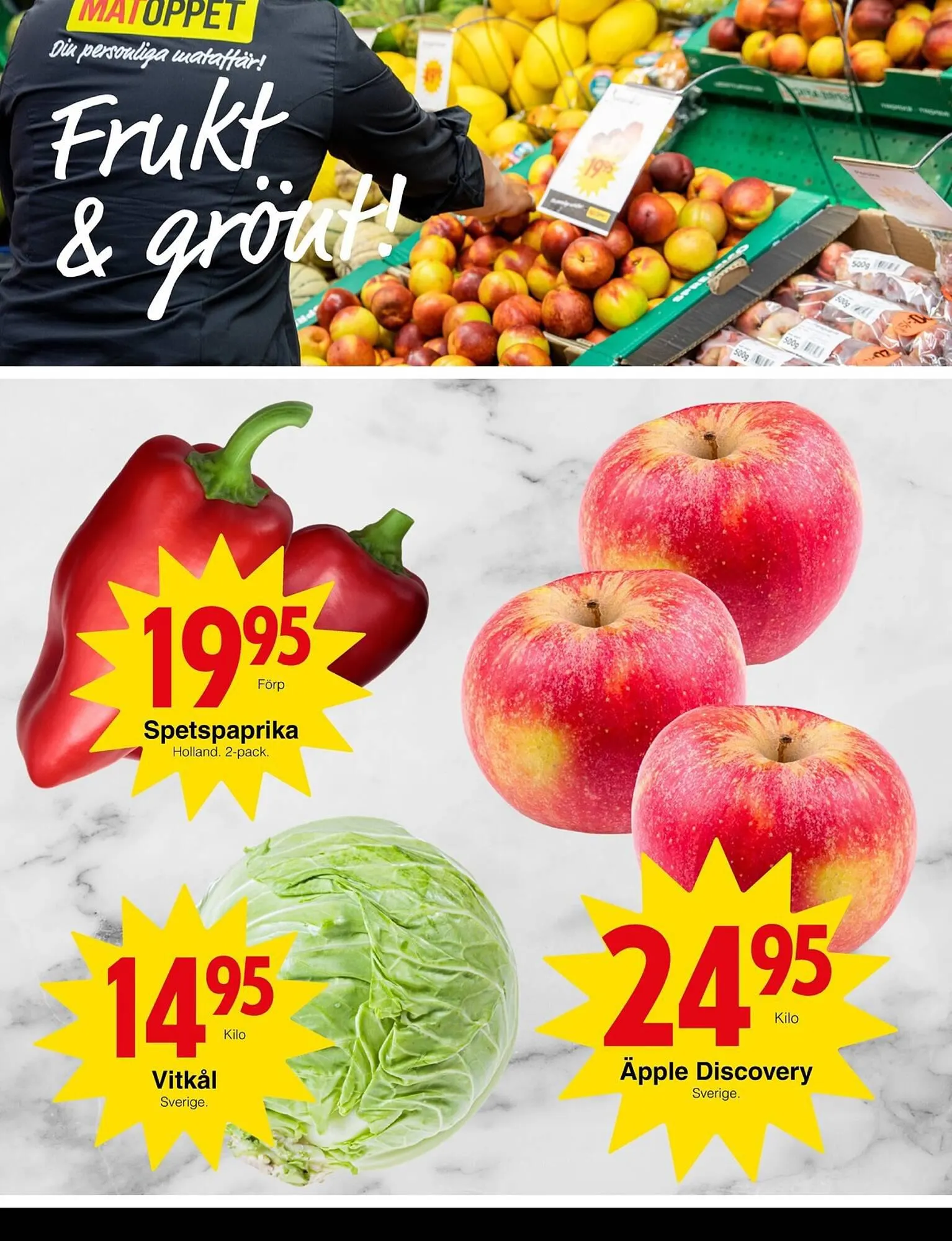 Matöppet reklamblad från 25 september till 1 oktober 2023 - Reklamblad sidor 3