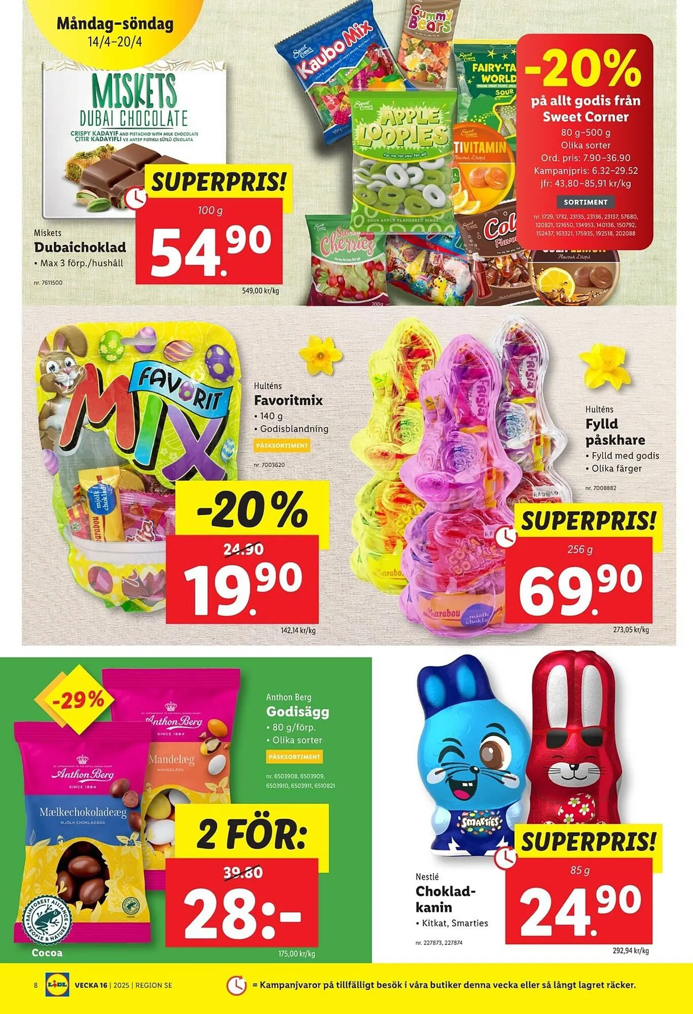 Lidl reklamblad från 14 april till 20 april 2025 - Reklamblad sidor 8