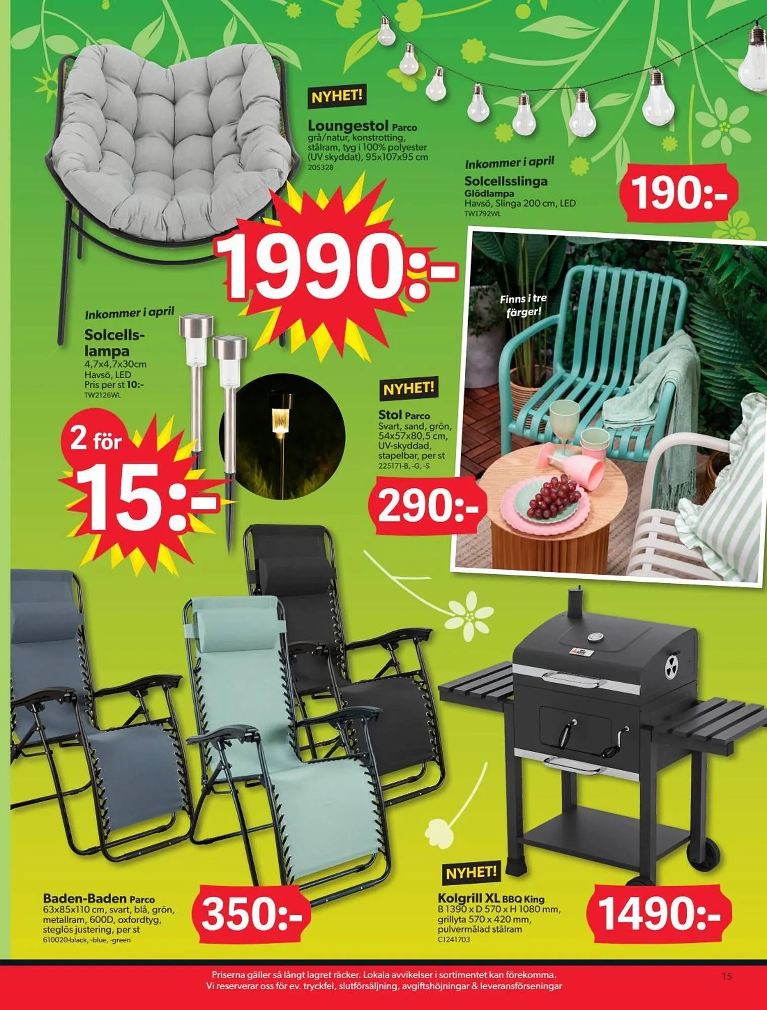 DollarStore reklamblad från 24 mars till 6 april 2025 - Reklamblad sidor 15