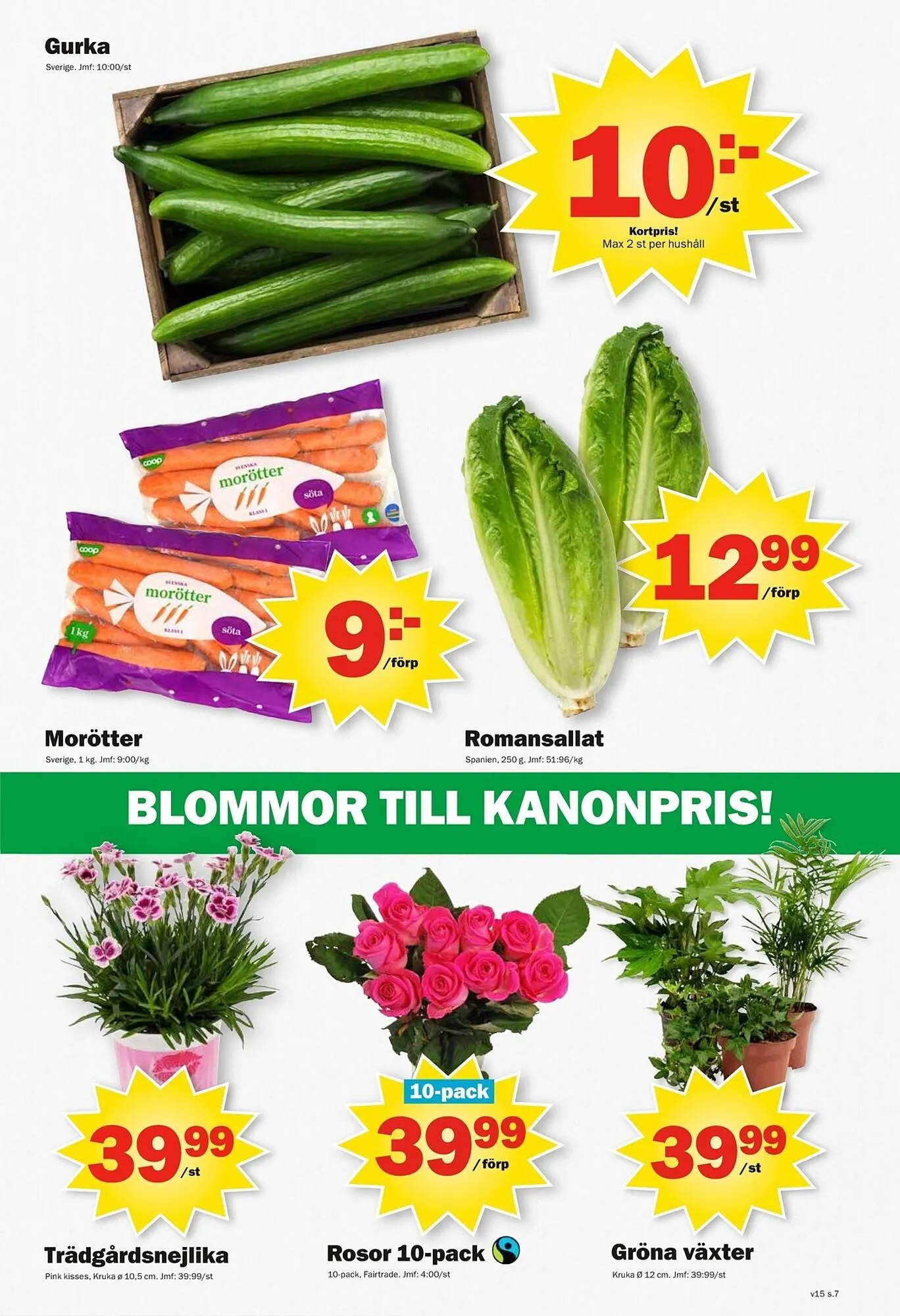 Pekås reklamblad från 7 april till 12 april 2026 - Reklamblad sidor 7