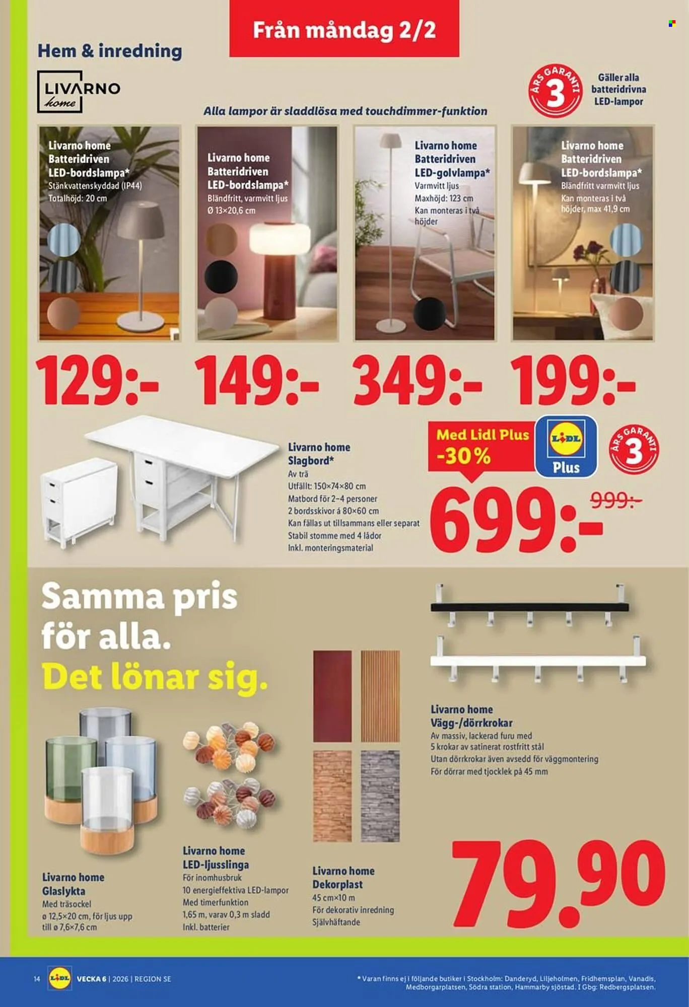 Lidl reklamblad från 2 februari till 8 februari 2026 - Reklamblad sidor 16