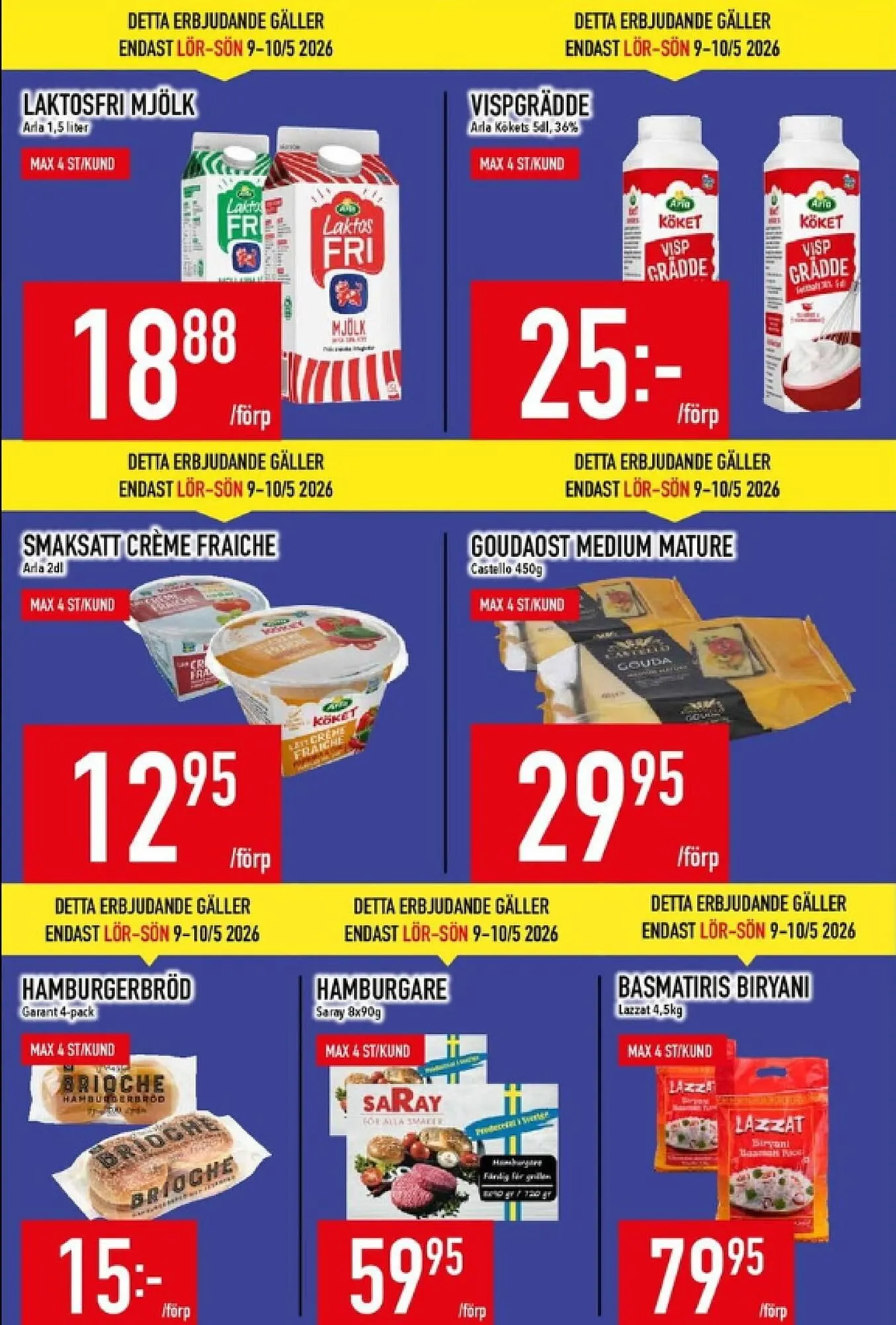 Matdax reklamblad från 4 maj till 10 maj 2026 - Reklamblad sidor 6