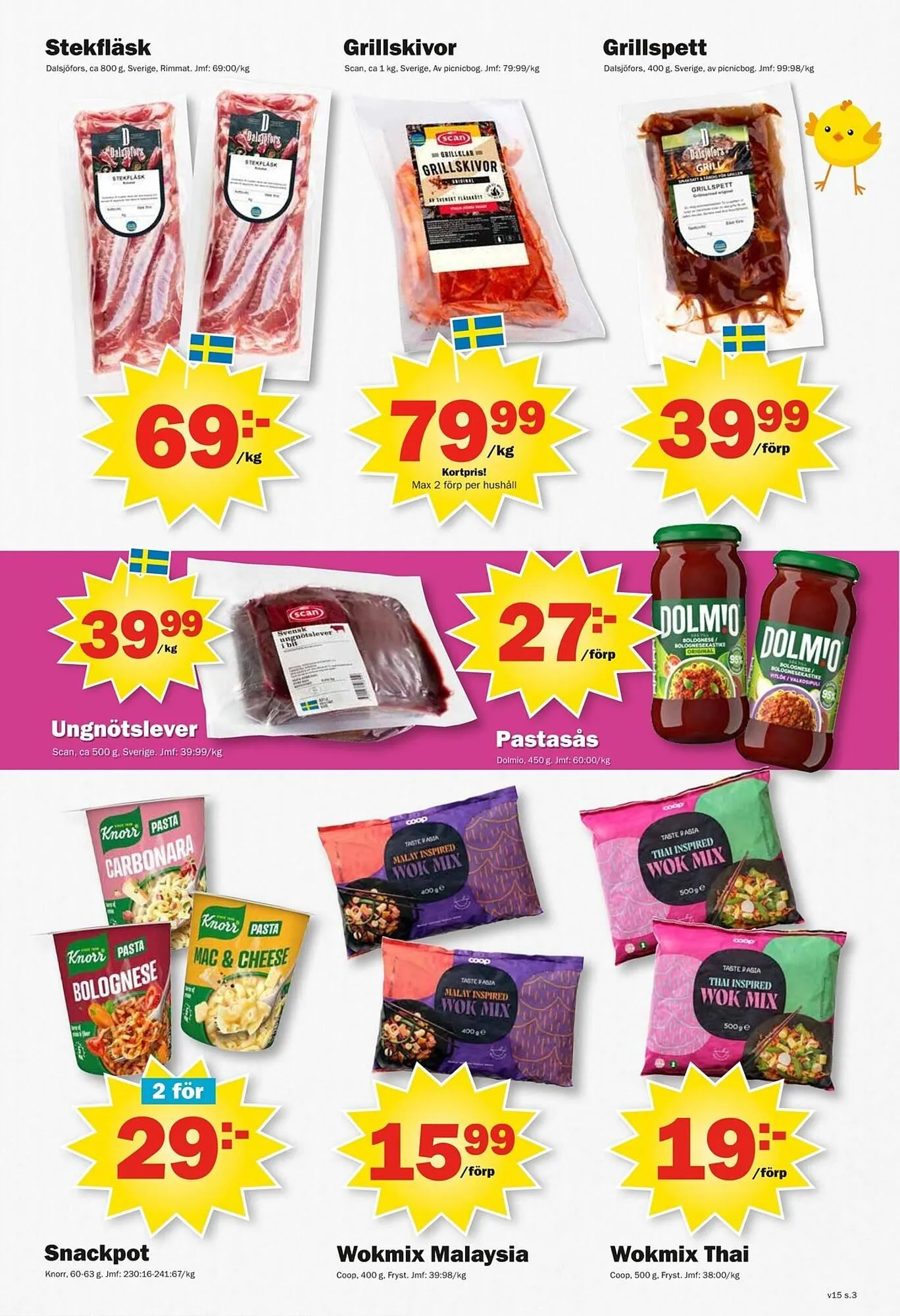 Pekås reklamblad från 7 april till 13 april 2025 - Reklamblad sidor 3