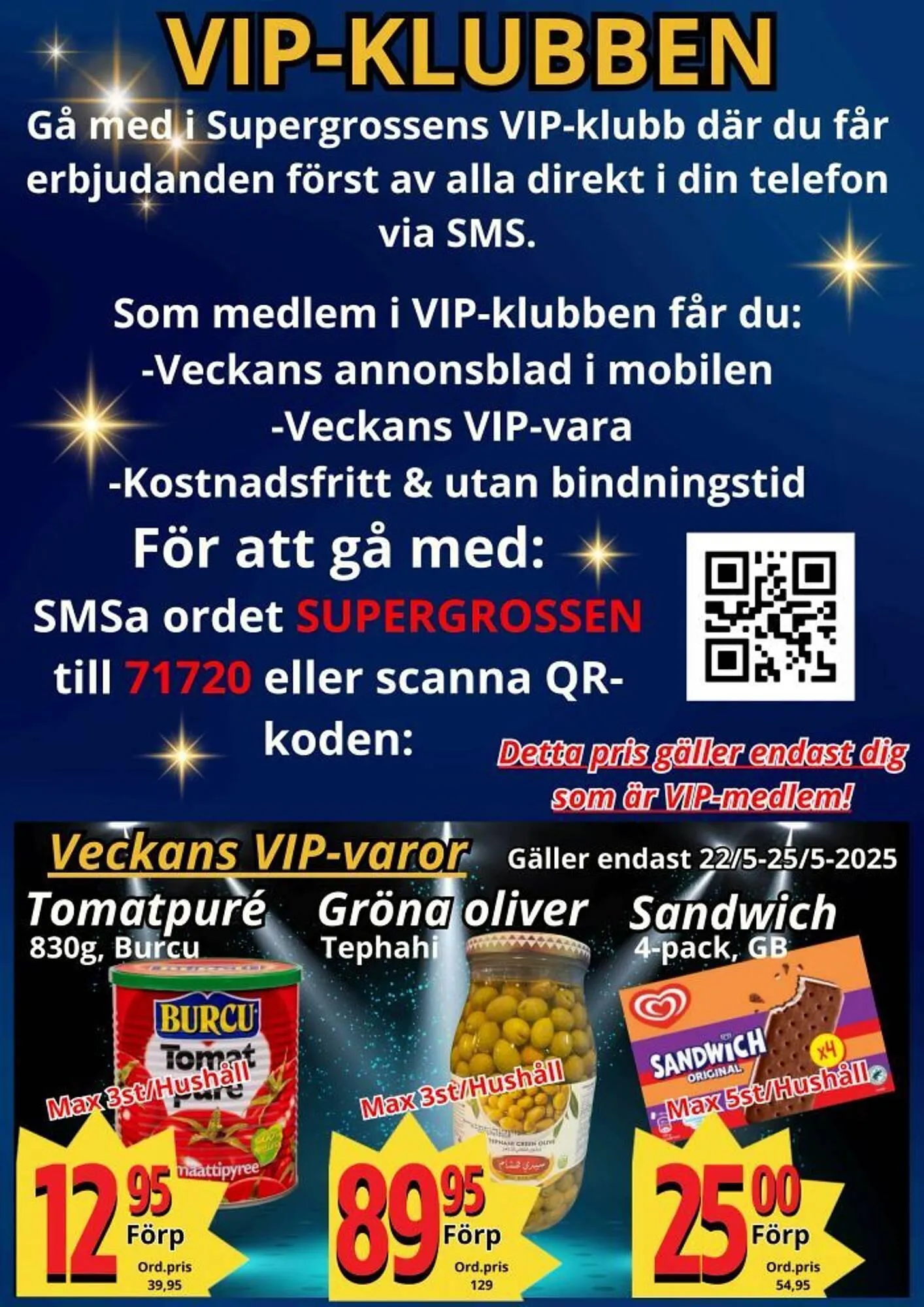 Supergrossen reklamblad från 18 maj till 25 maj 2025 - Reklamblad sidor 14