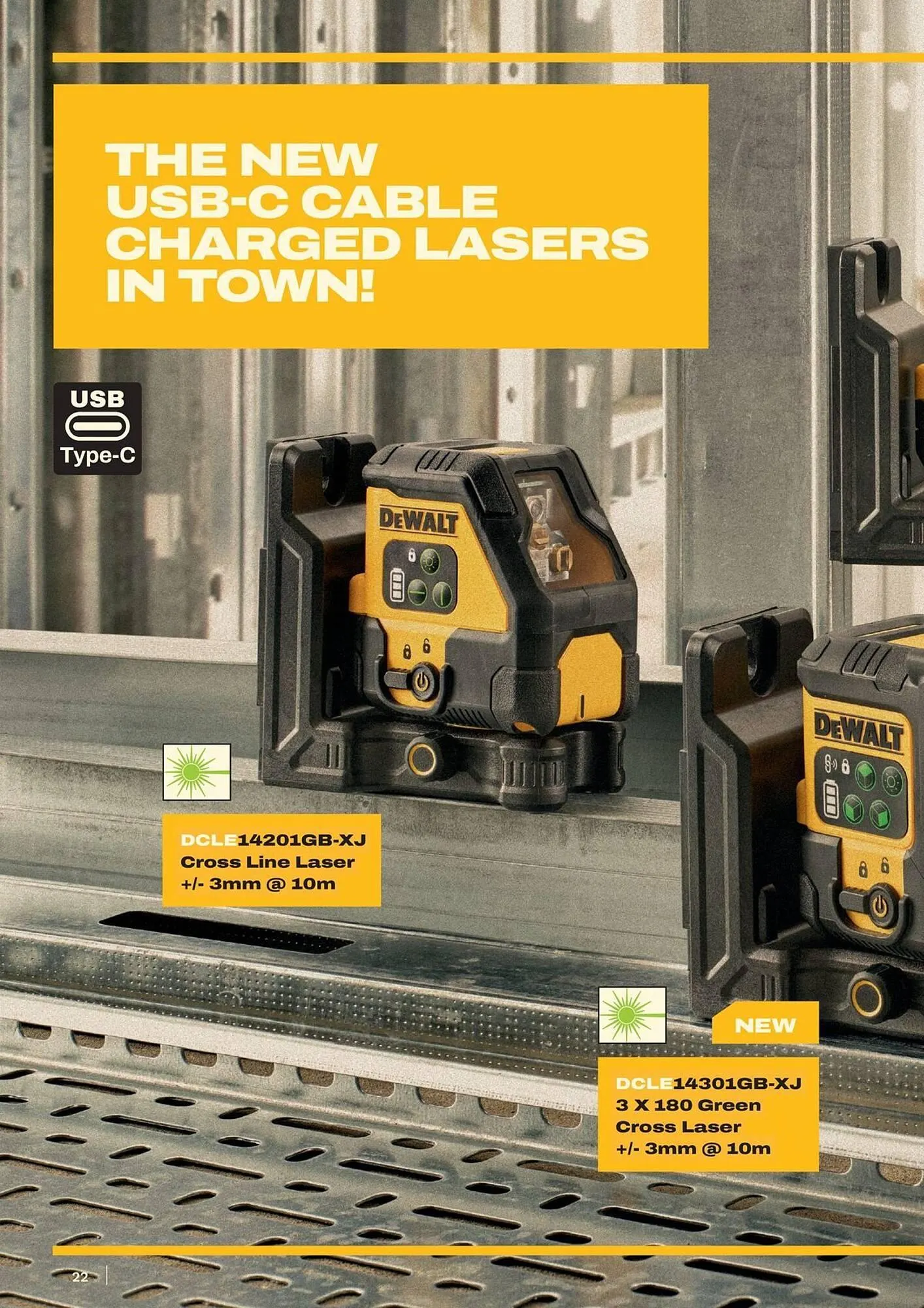 Dewalt reklamblad från 9 maj till 31 augusti 2025 - Reklamblad sidor 22
