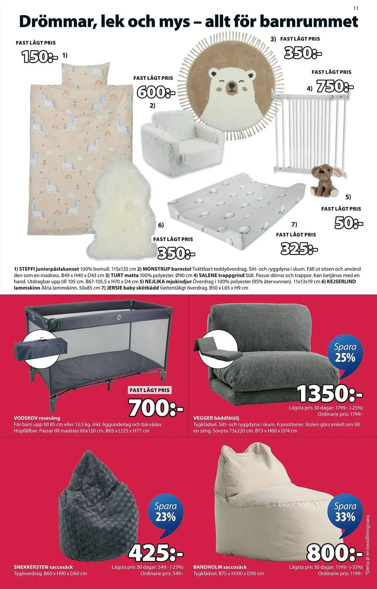 JYSK reklamblad från 24 december till 19 januari 2026 - Reklamblad sidor 11