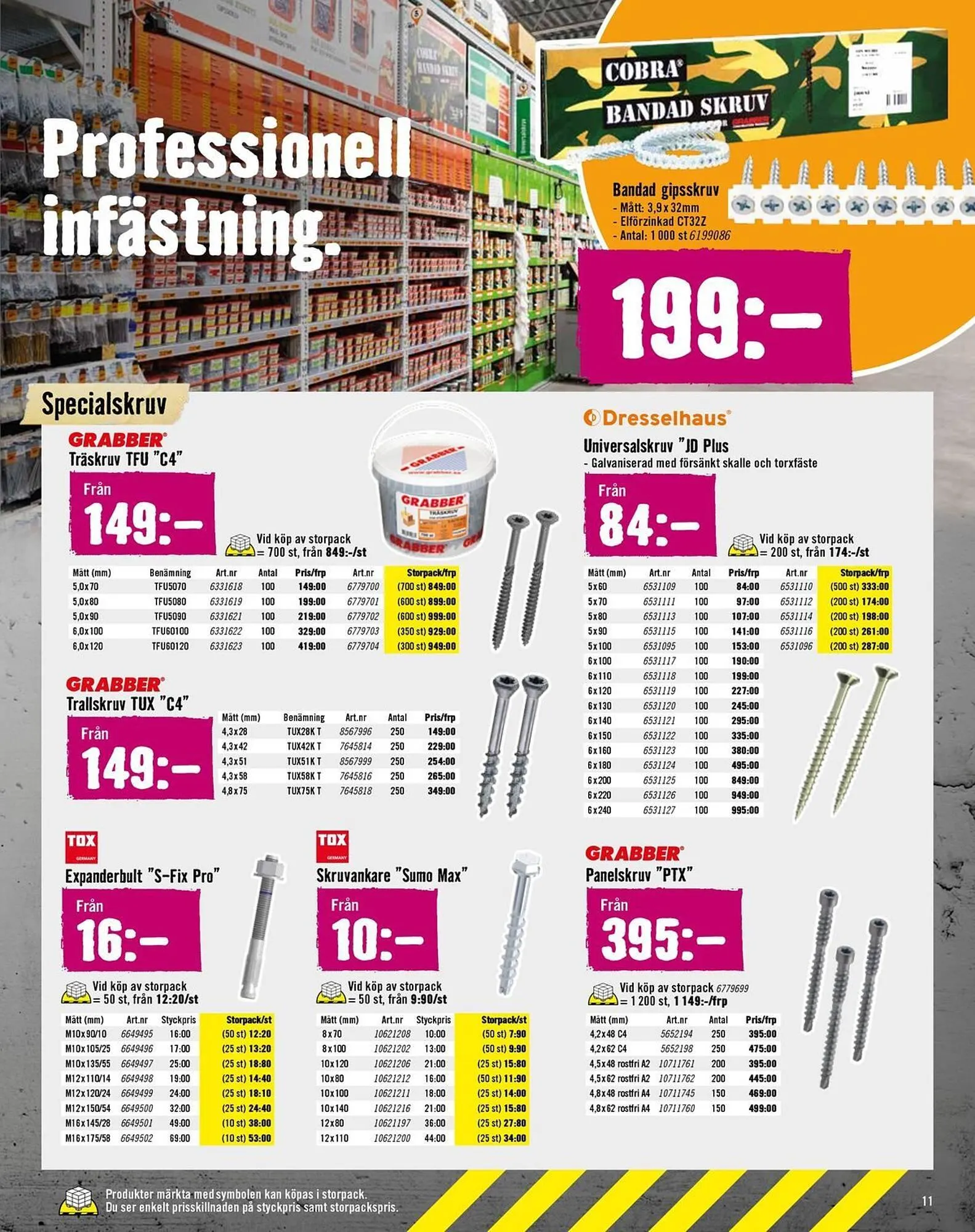 Hornbach reklamblad från 11 mars till 31 mars 2025 - Reklamblad sidor 11