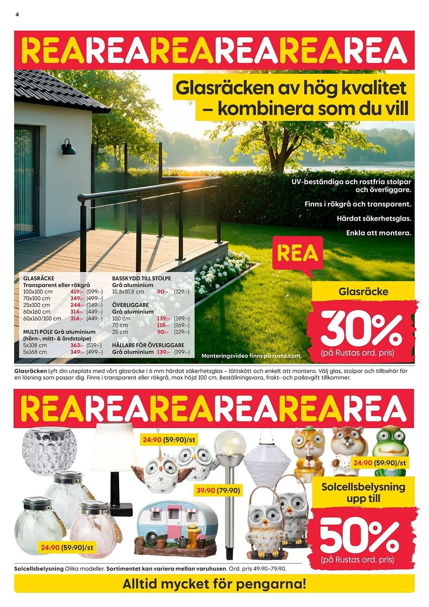 Rusta reklamblad från 30 juni till 6 juli 2025 - Reklamblad sidor 4