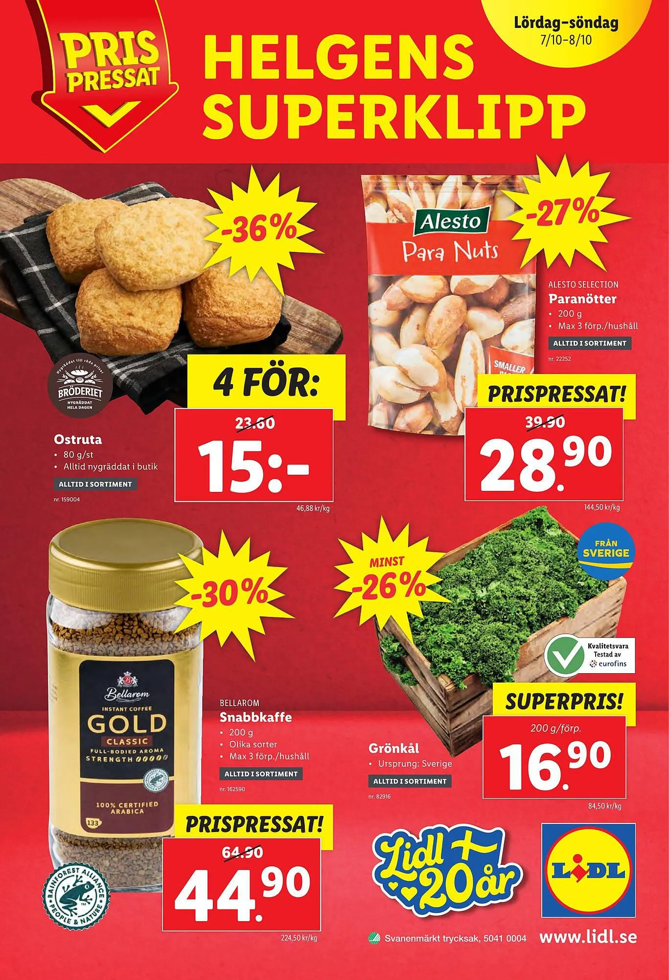 Lidl reklamblad från 2 oktober till 8 oktober 2023 - Reklamblad sidor 35