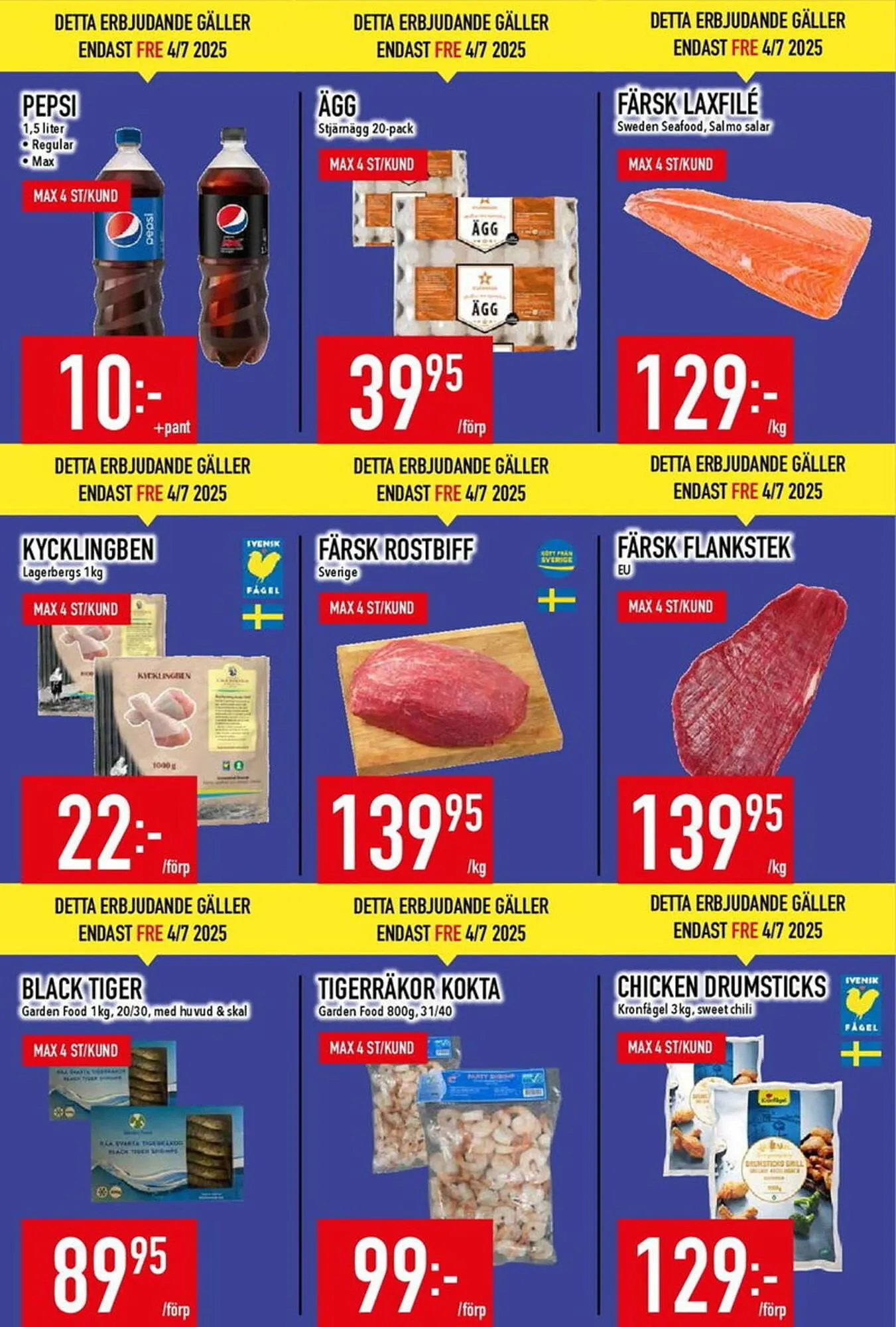 Matdax reklamblad från 30 juni till 6 juli 2025 - Reklamblad sidor 4