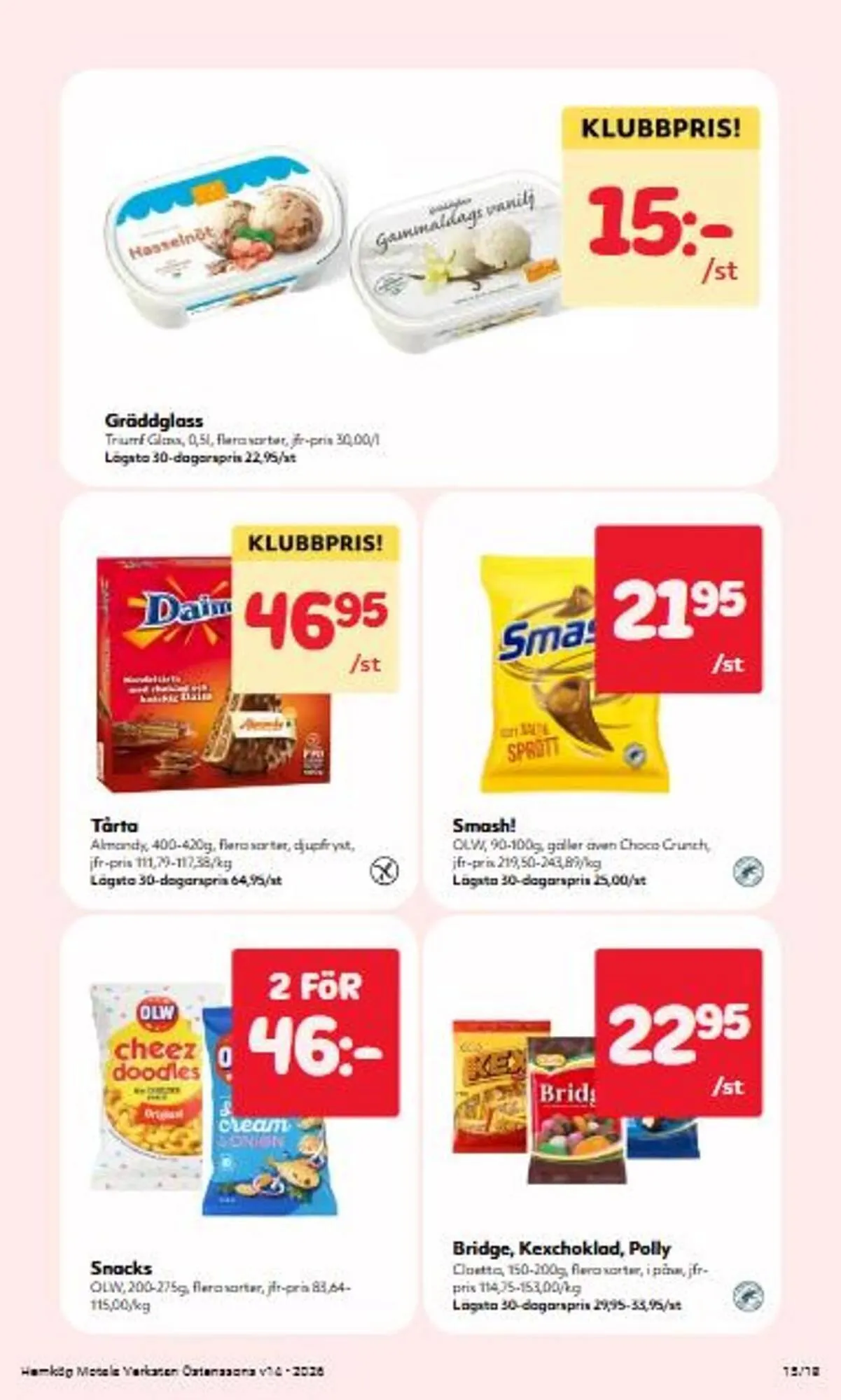 Hemköp reklamblad från 30 mars till 5 april 2026 - Reklamblad sidor 15