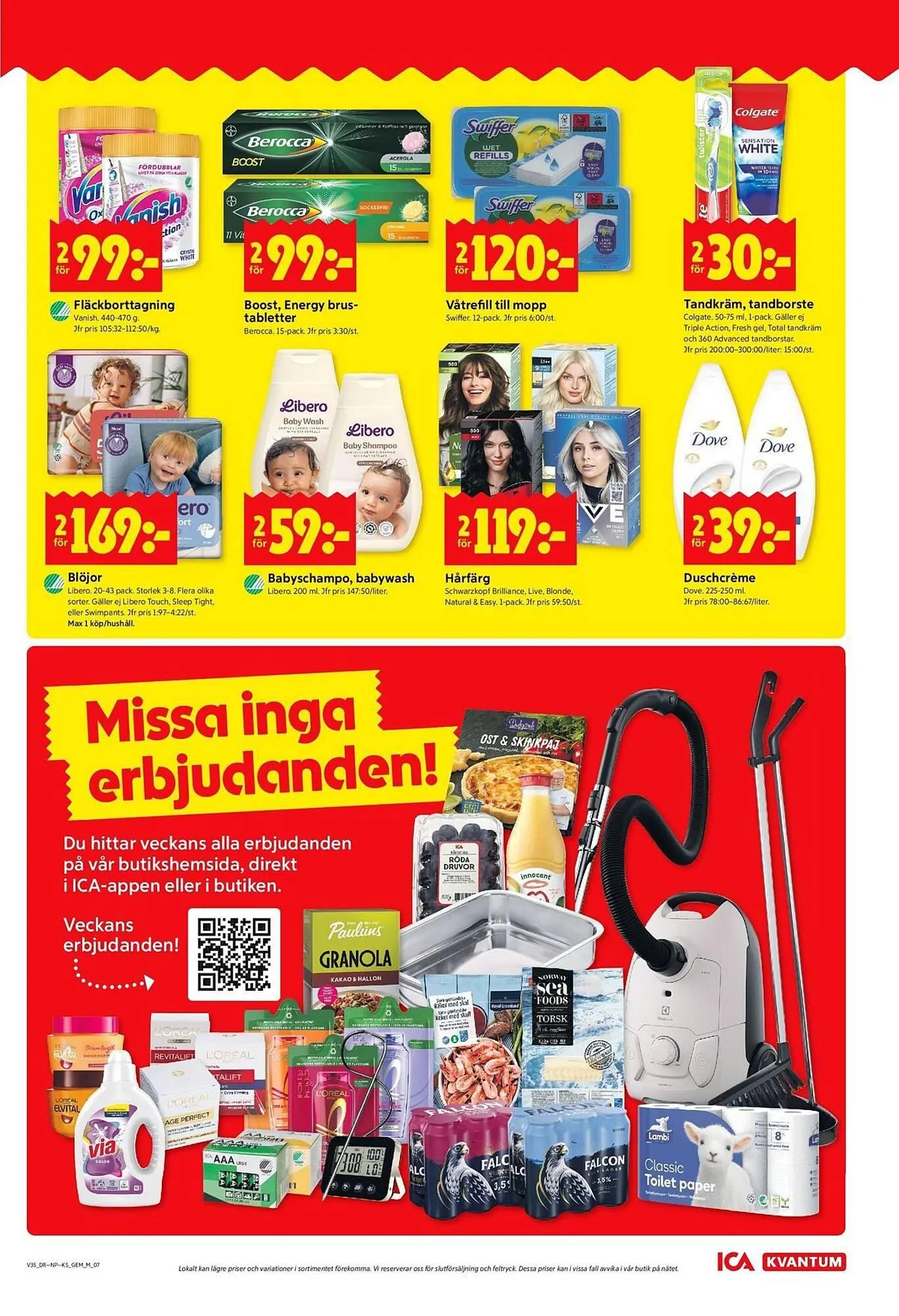 ICA Kvantum reklamblad från 25 augusti till 31 augusti 2025 - Reklamblad sidor 7