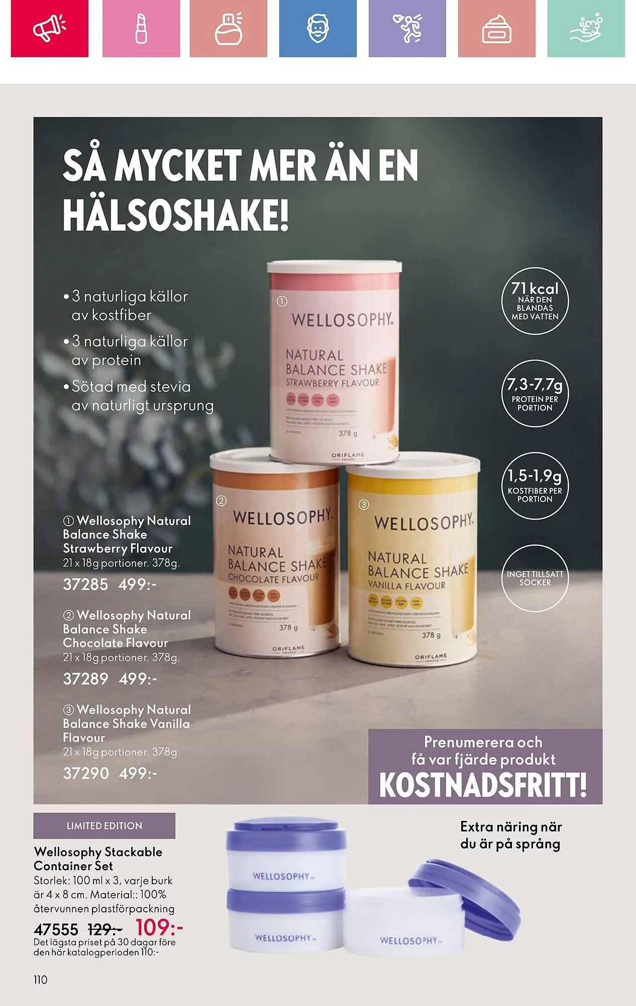 Oriflame reklamblad från 26 januari till 15 februari 2025 - Reklamblad sidor 110